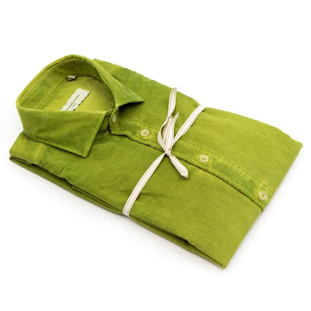 alessandro-lamura-herren-hemd-cord-lindgr-n image 1
