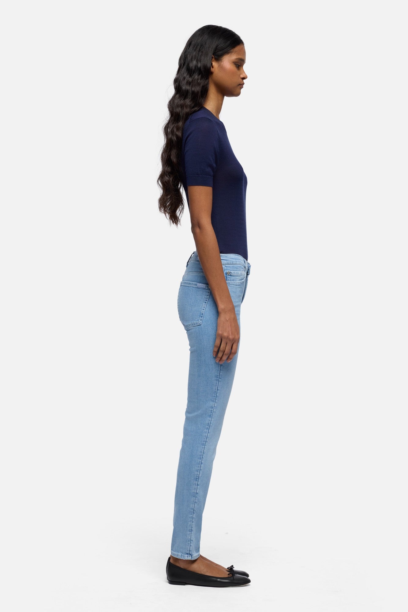 7-for-all-mankind-high-waist-skinny-jeans-indigo-bloom-damen image 7