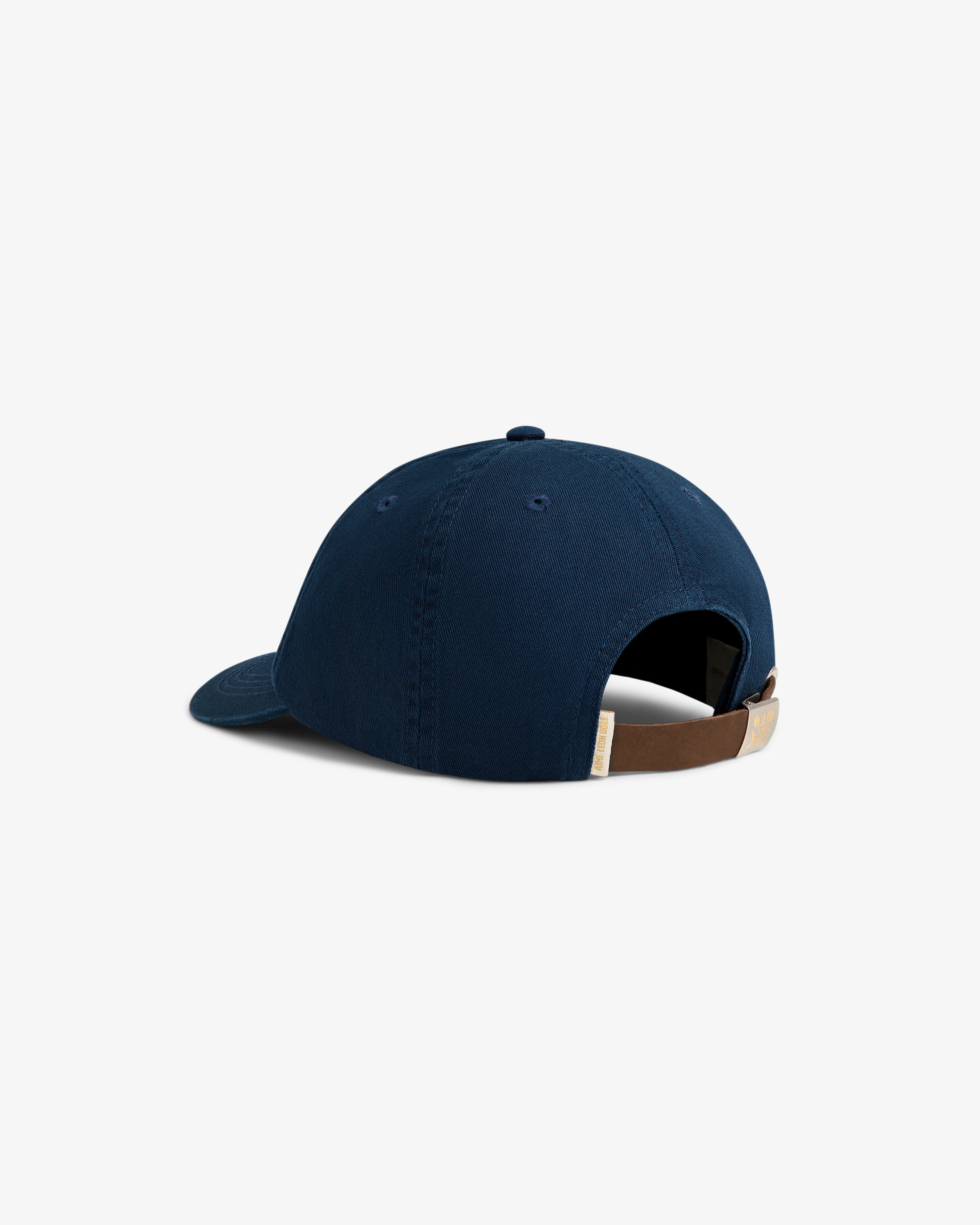 aim-leon-dore-crest-logo-hat-navy image 5