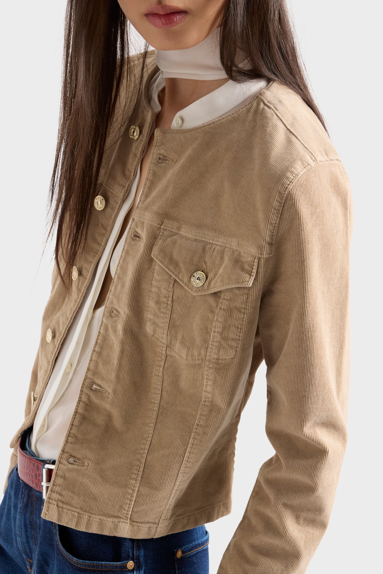 7-for-all-mankind-vicky-jacket-corduroy-winter-beige image 6