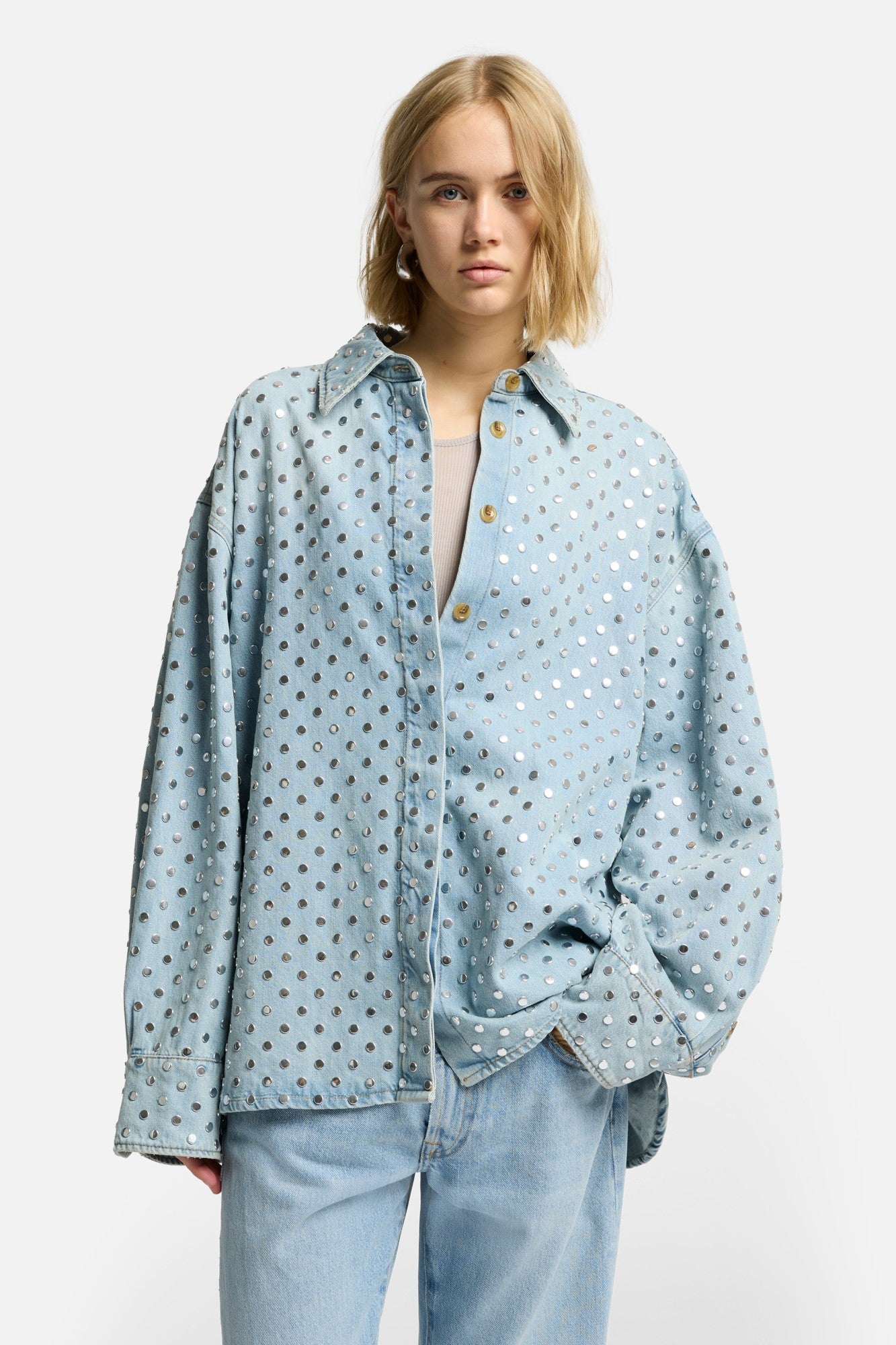 7-for-all-mankind-studded-denim-overshirt-bleach-damen image 3