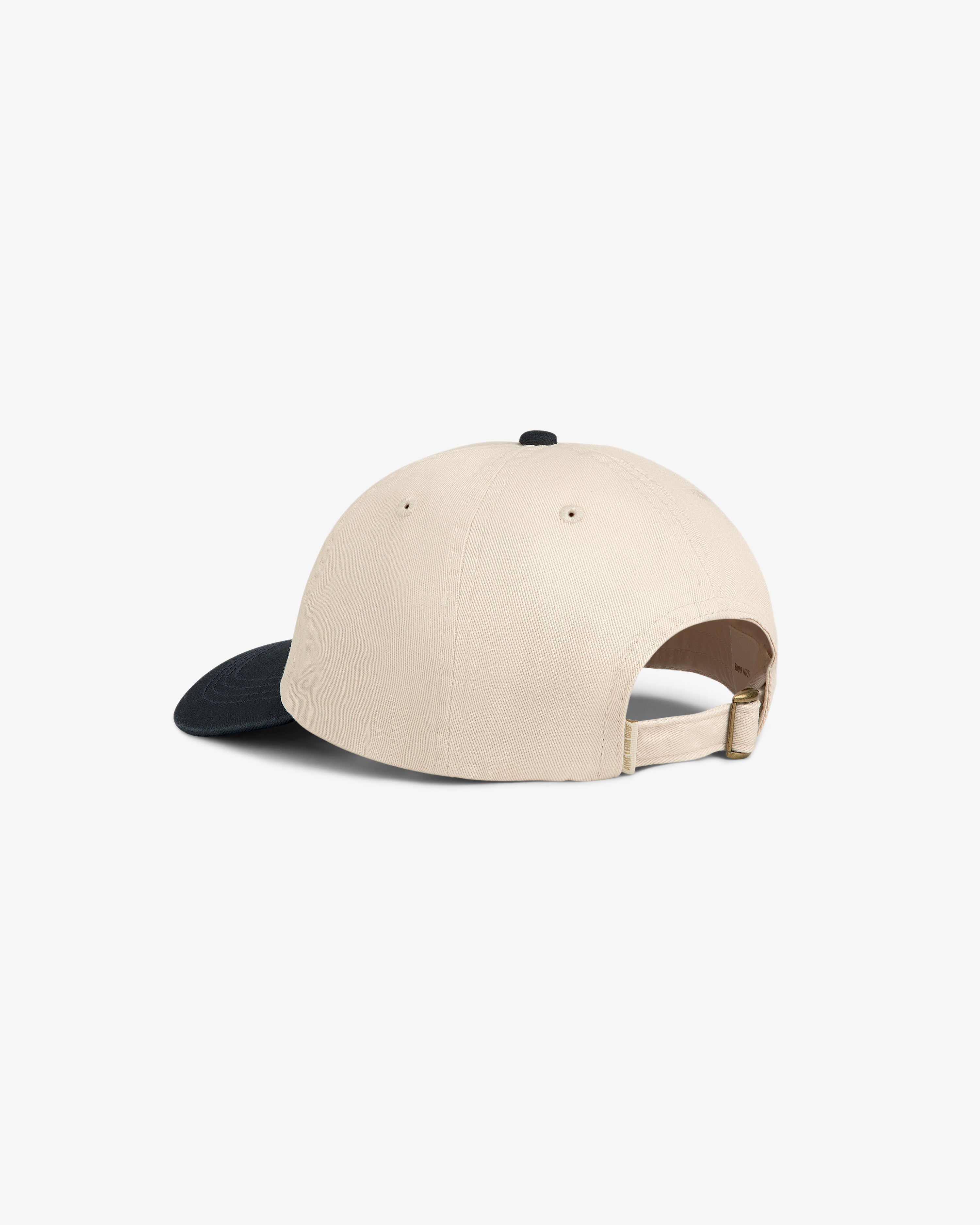 aim-leon-dore-washed-chino-cap-navy-cream-strapback image 4