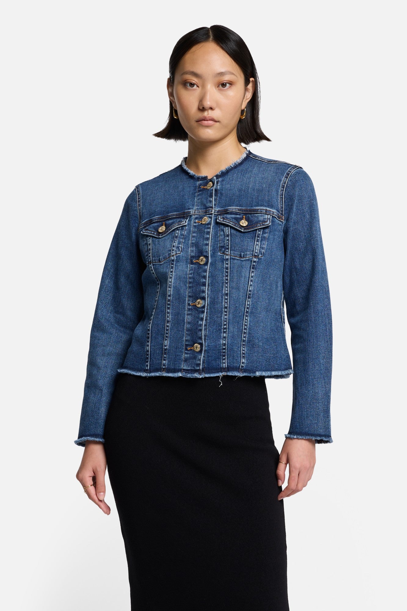 7-for-all-mankind-vicky-denim-jacket-soho-light-damen-jeansjacke image 3