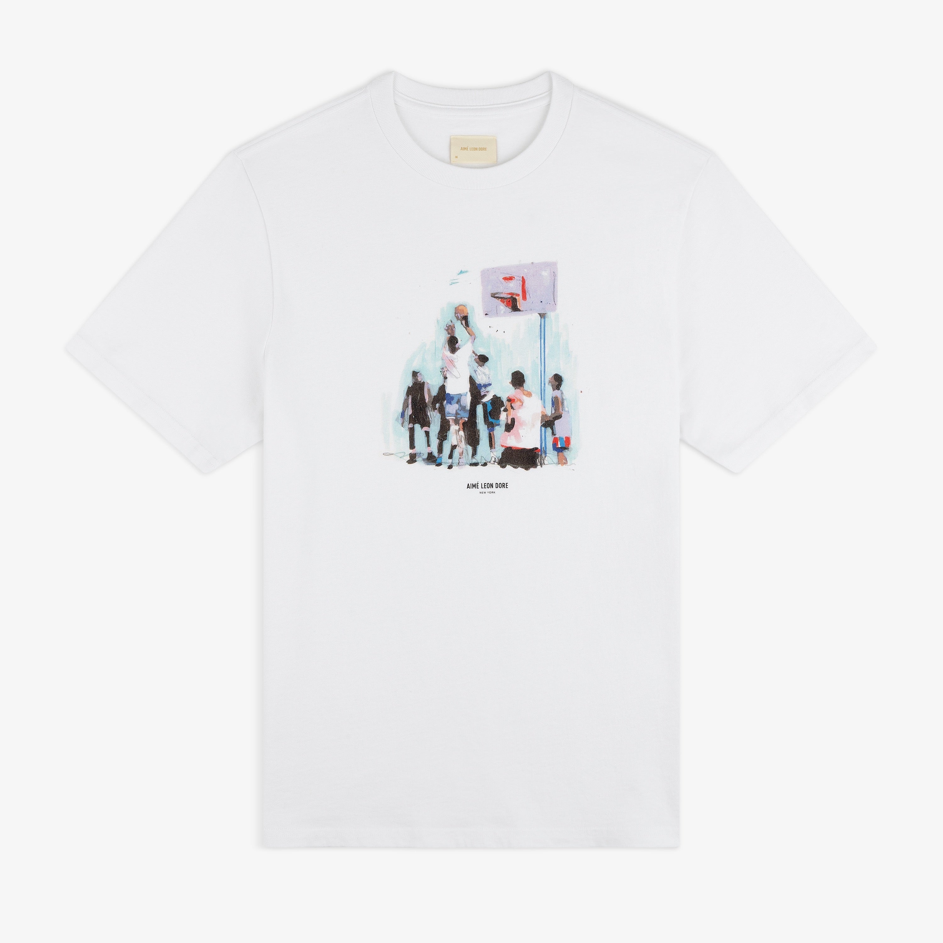 aim-leon-dore-mesaikos-hoops-tee-t-shirt-wei image 1