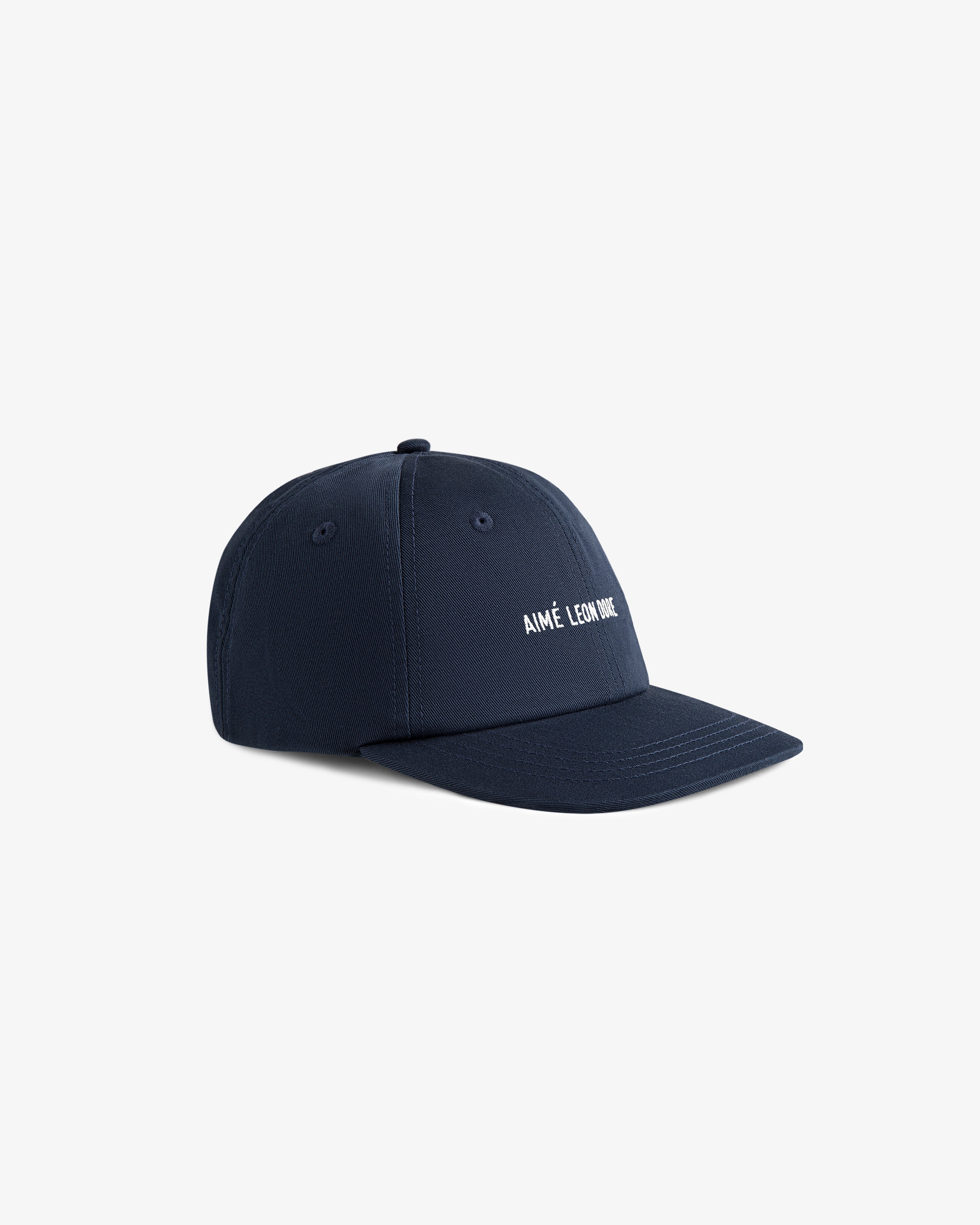 aim-leon-dore-core-logo-hat-navy-cap image 3