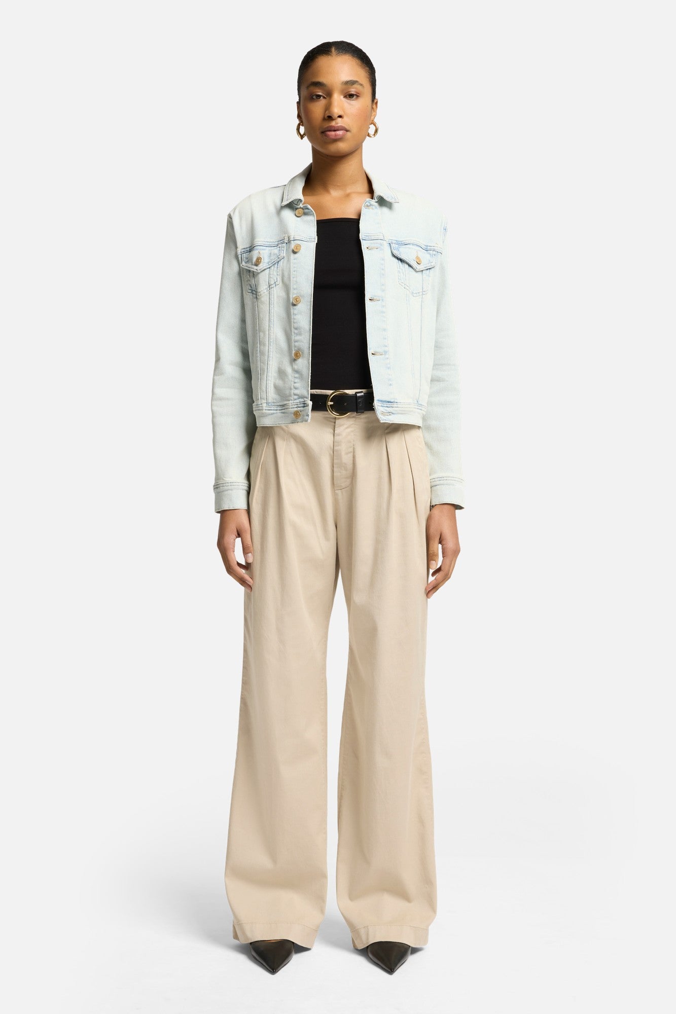 7-for-all-mankind-luxe-vintage-trucker-jeansjacke-in-maui image 2