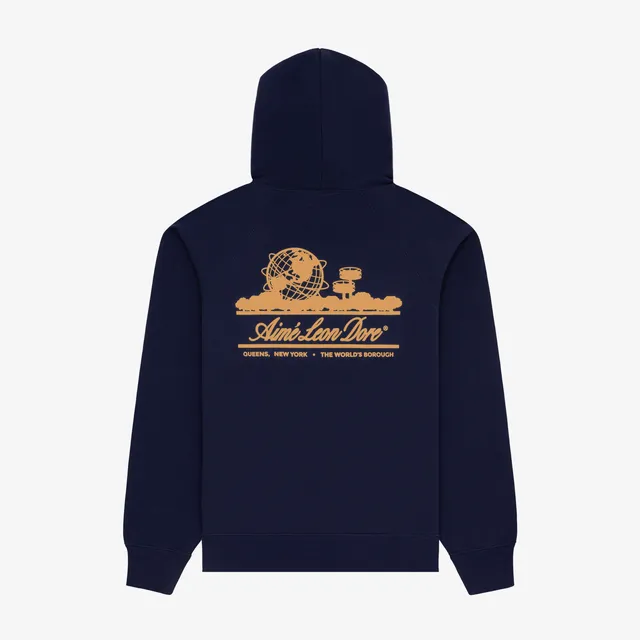 aim-leon-dore-unisphere-hoodie-navy-regular-fit image 1