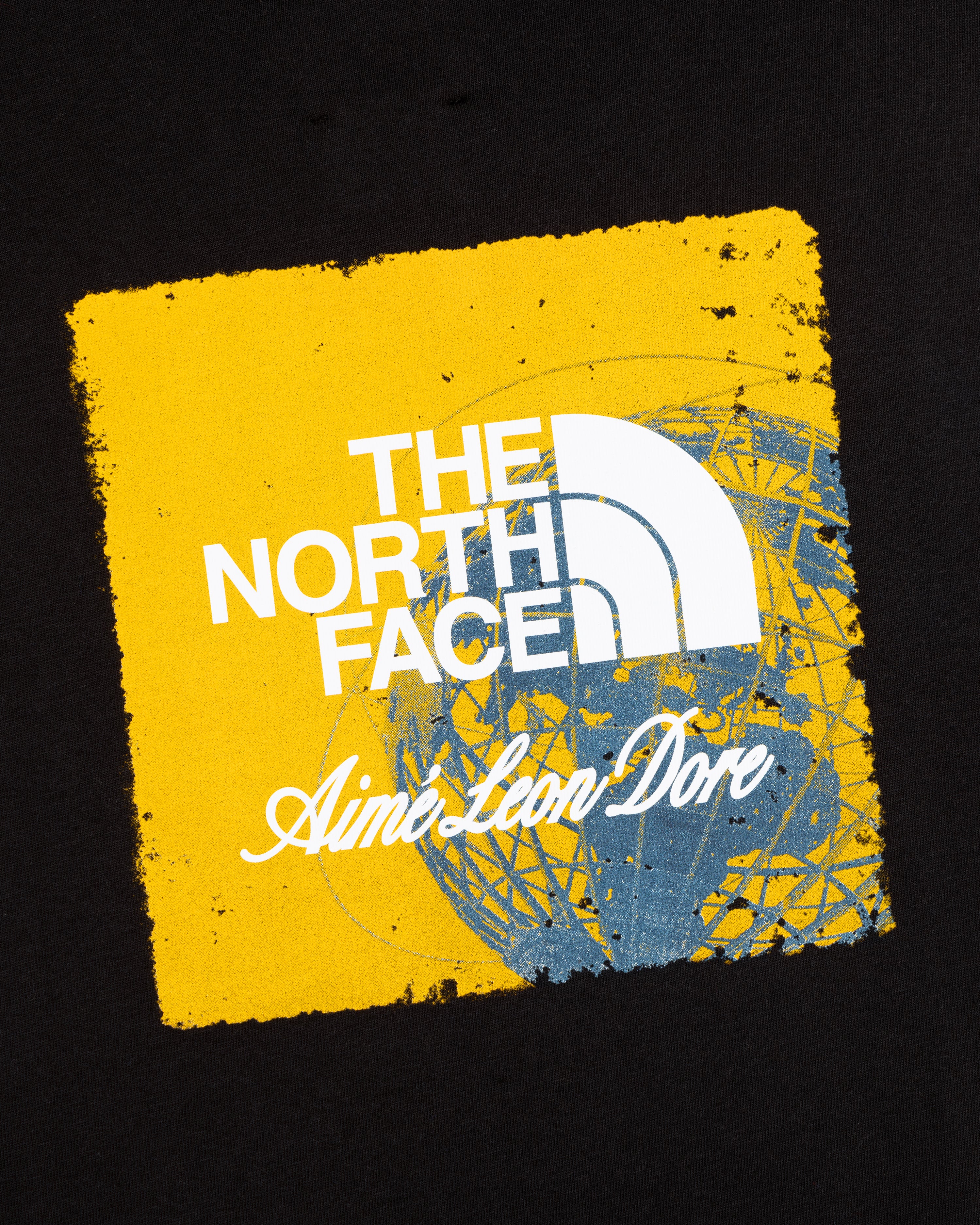 aim-leon-dore-x-the-north-face-logo-tee-schwarz image 4