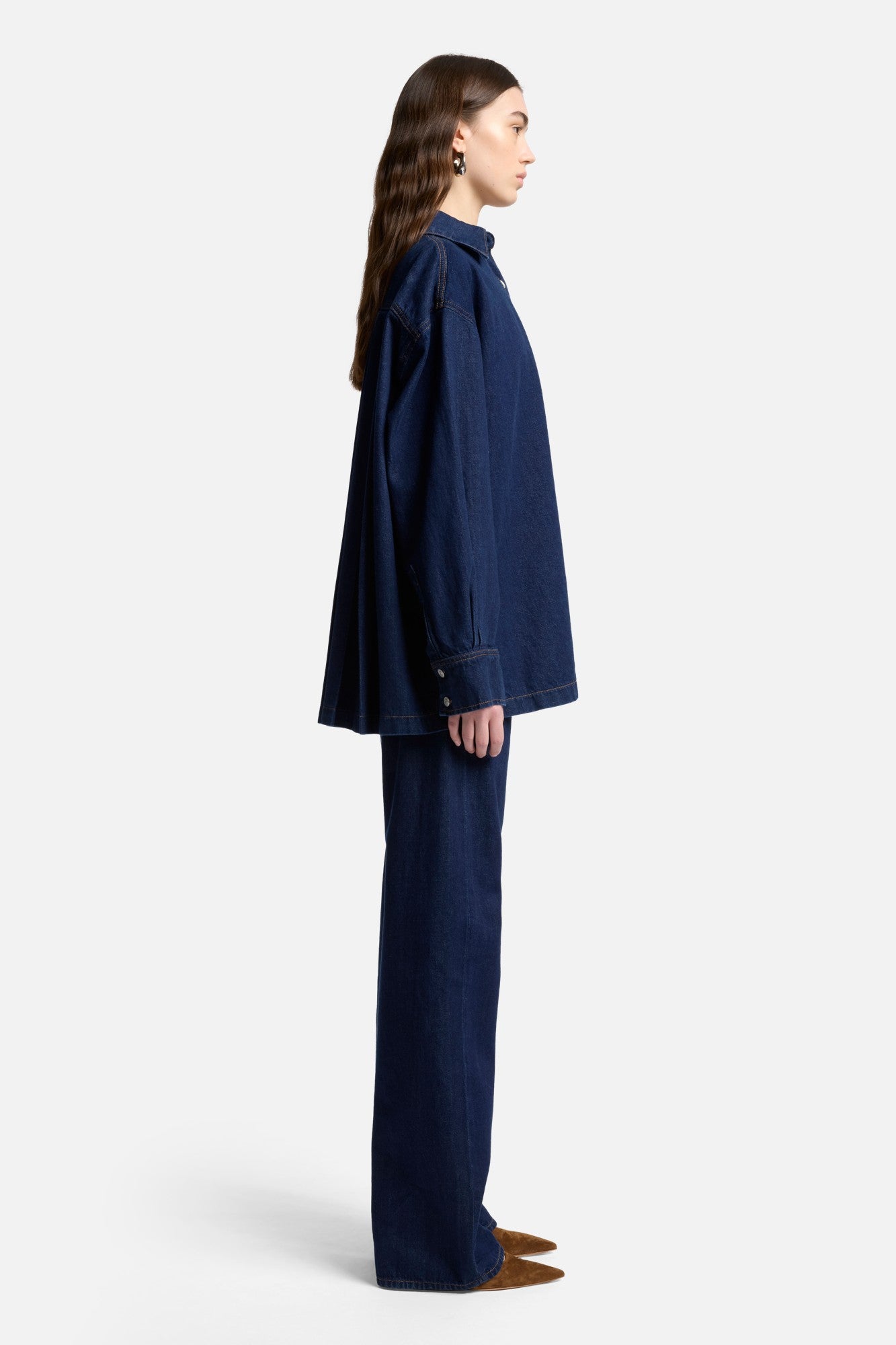 7-for-all-mankind-mankind-pleated-overshirt-unisex-in-franklin image 6