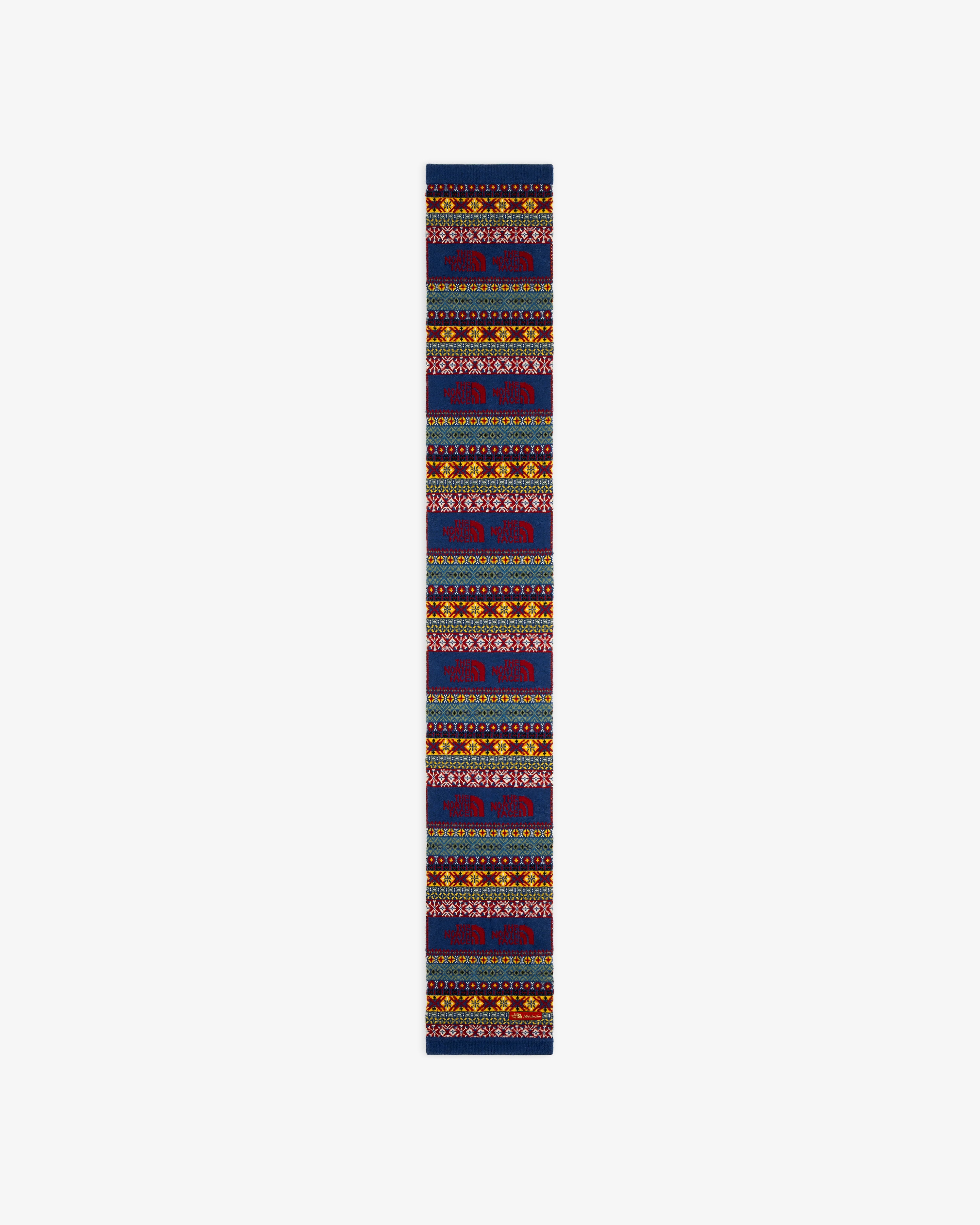aim-leon-dore-x-the-north-face-fair-isle-schal-aus-merinowolle image 4