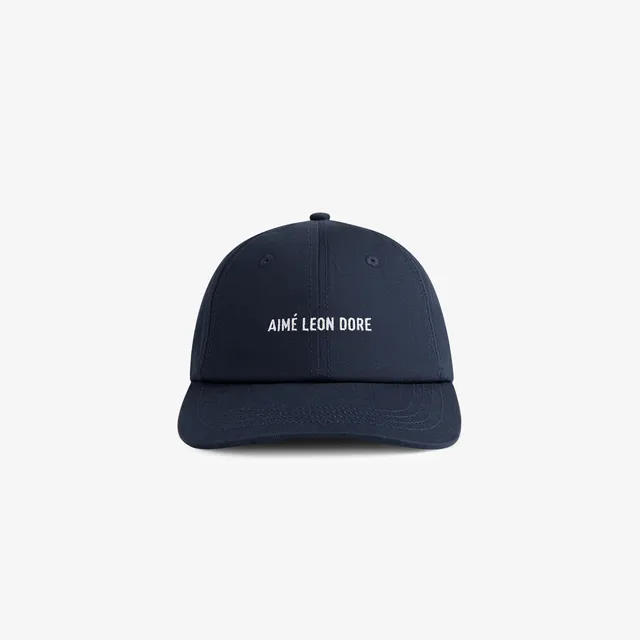 aim-leon-dore-core-logo-hat-navy-cap image 1