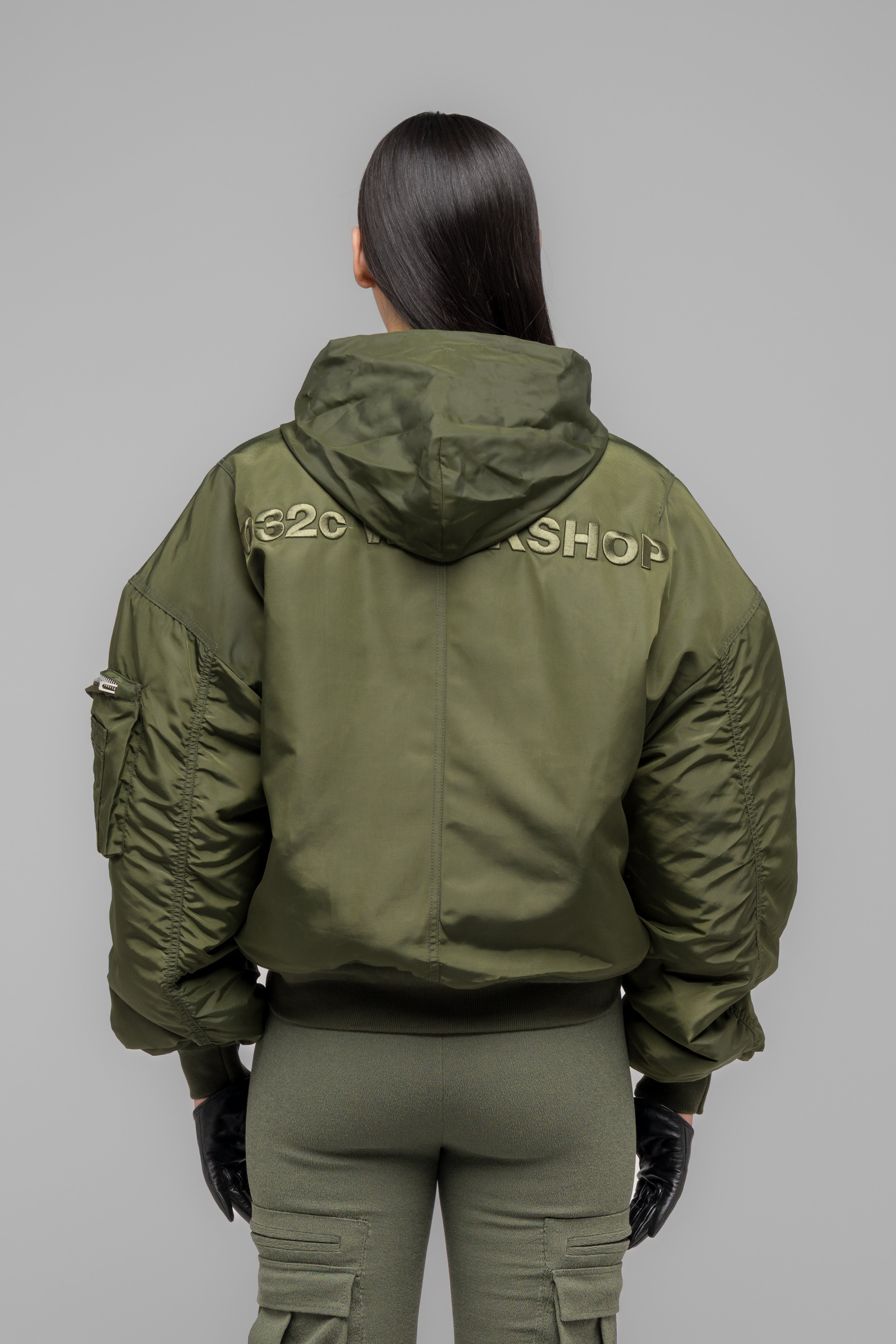 032c-hunting-bomberjacke-two-tone-oxford image 5