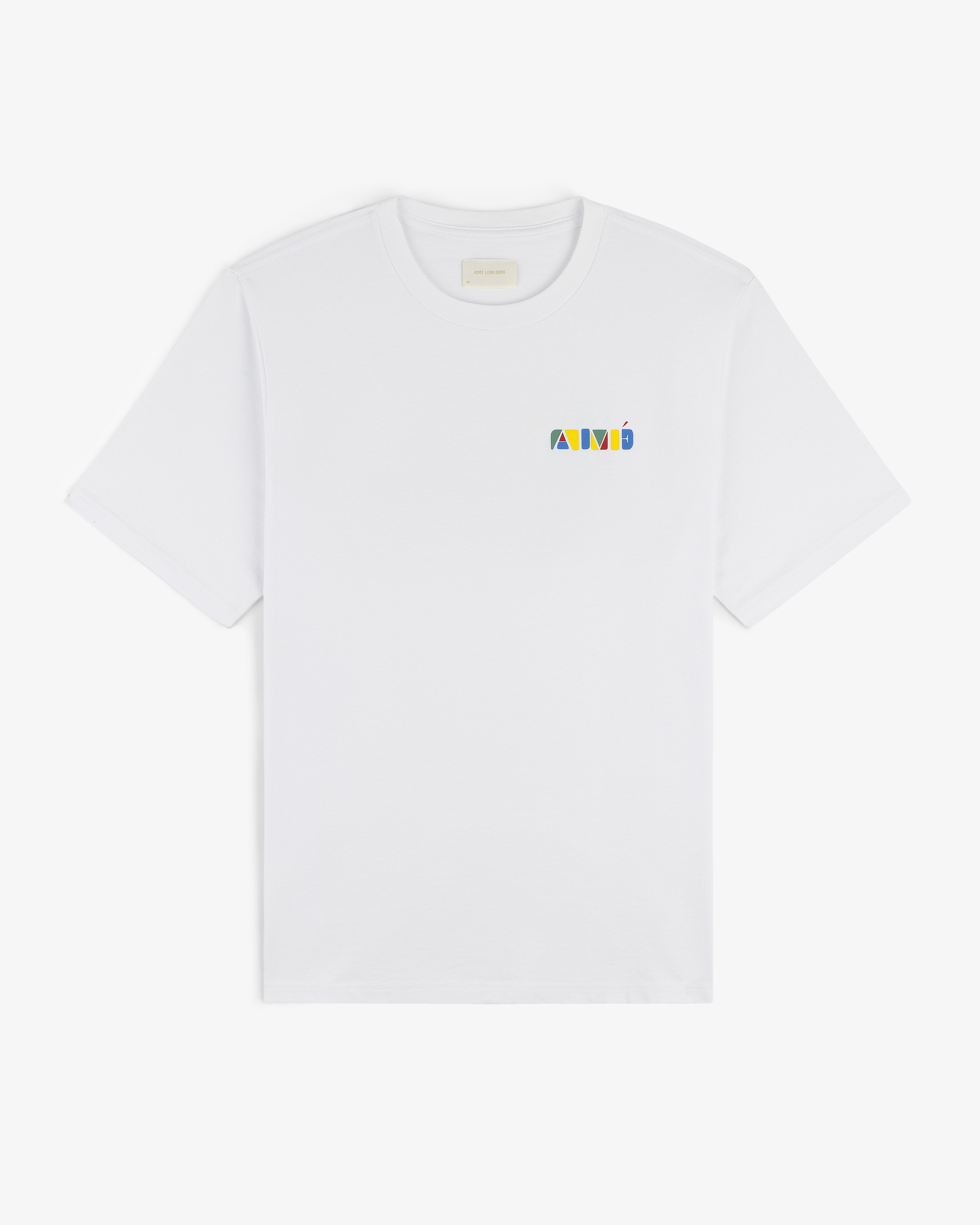 aim-leon-dore-stacked-logo-tee-wei image 3