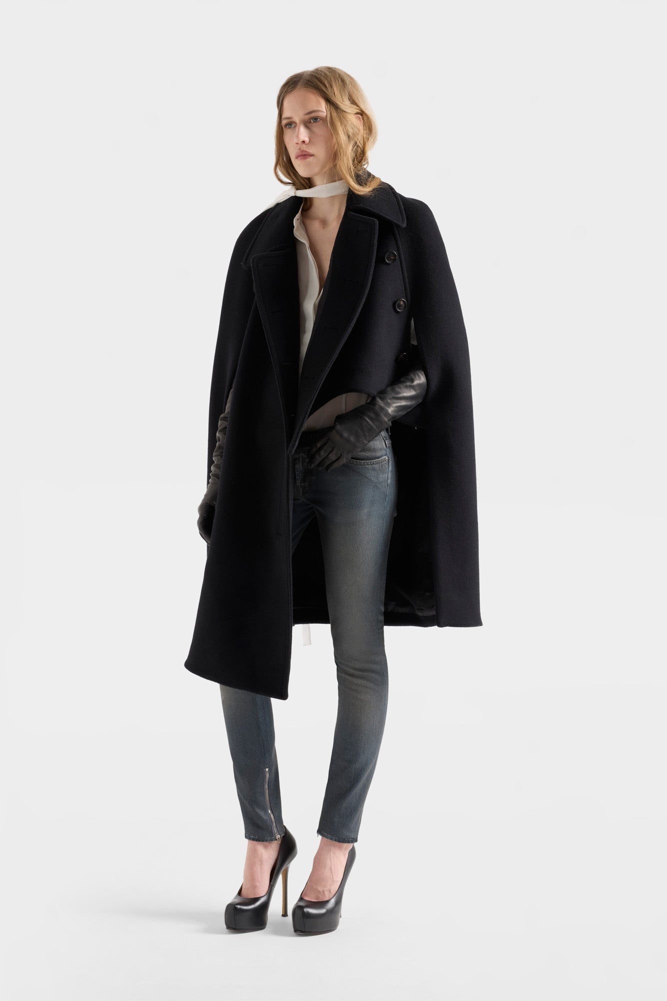 7-for-all-mankind-double-breasted-cape-woll-cape-sable image 2