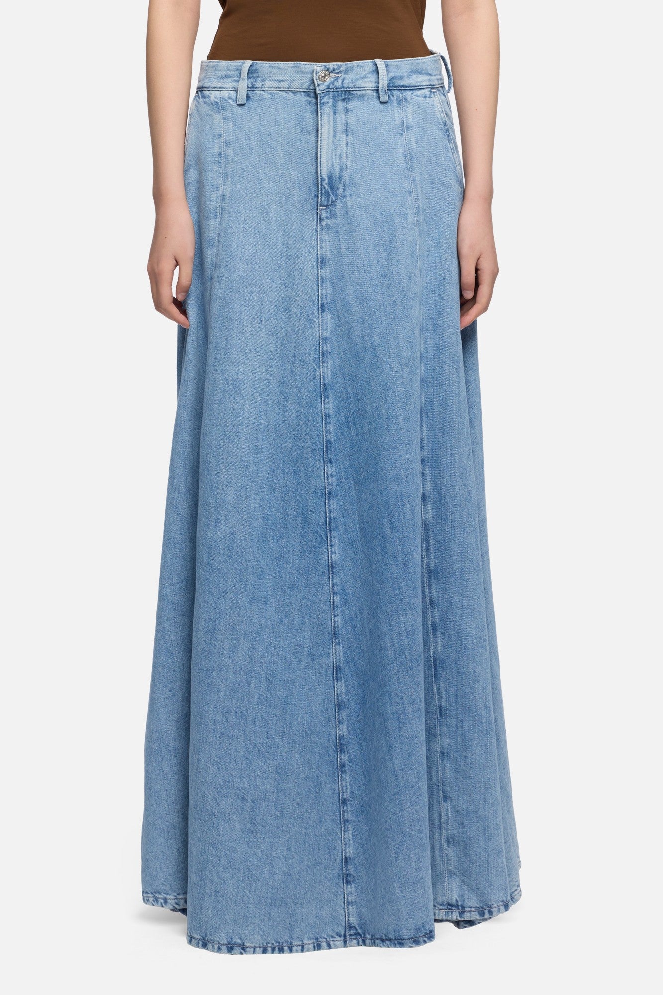 7-for-all-mankind-drama-skirt-indigo-linen-iris-maxirock image 3