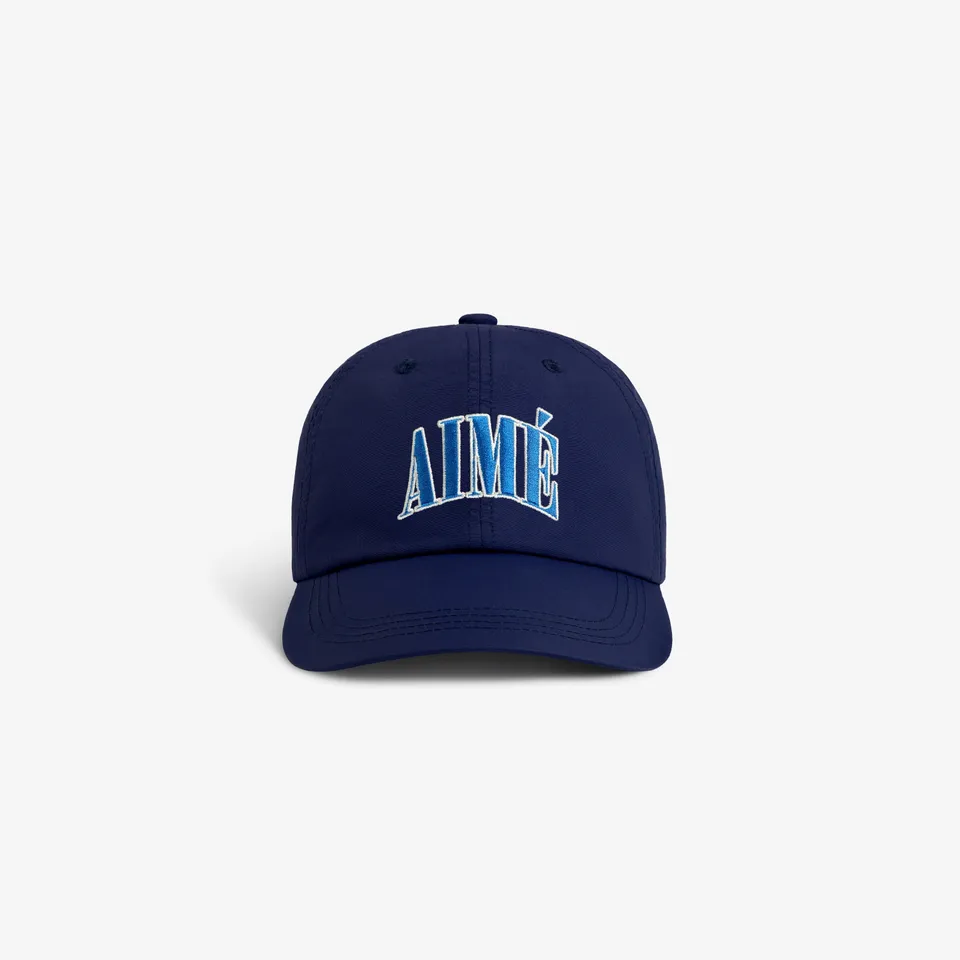 aim-leon-dore-nylon-crusher-hat-navy-unisex image 1