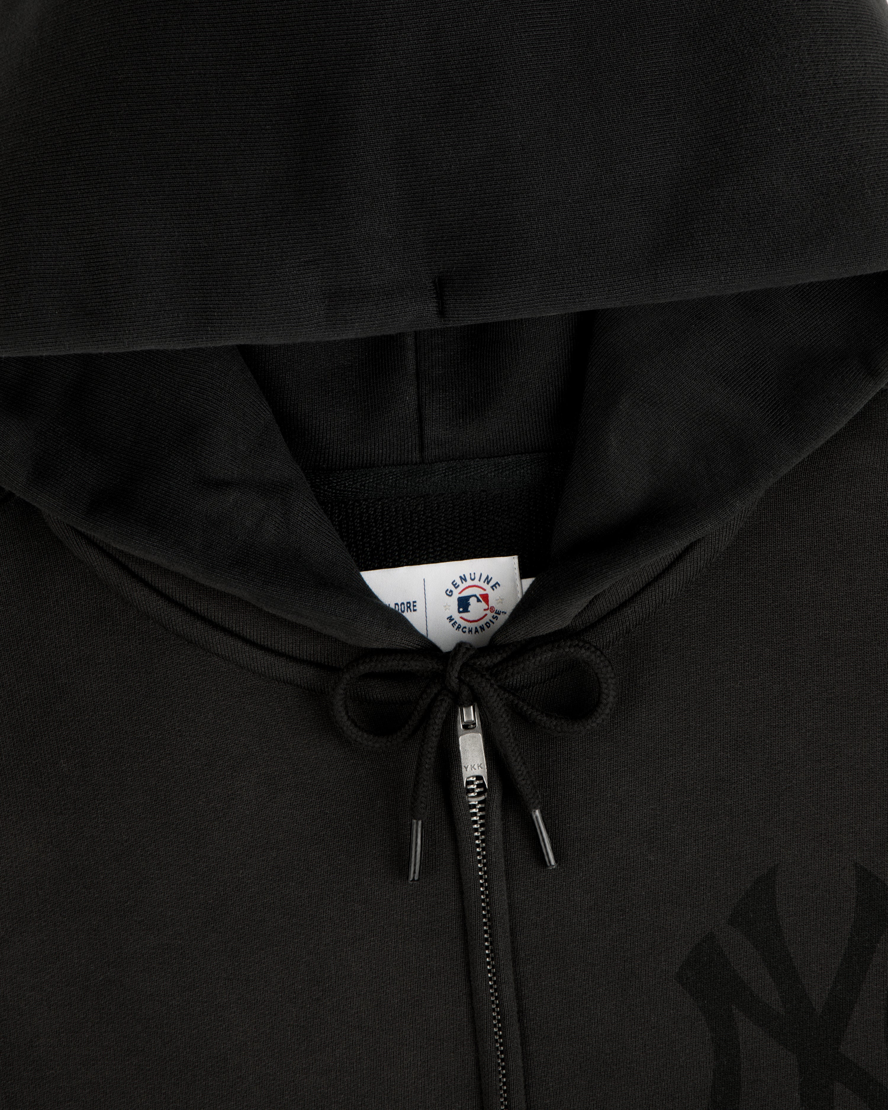 aim-leon-dore-yankees-washed-full-zip-hoodie-schwarz image 4