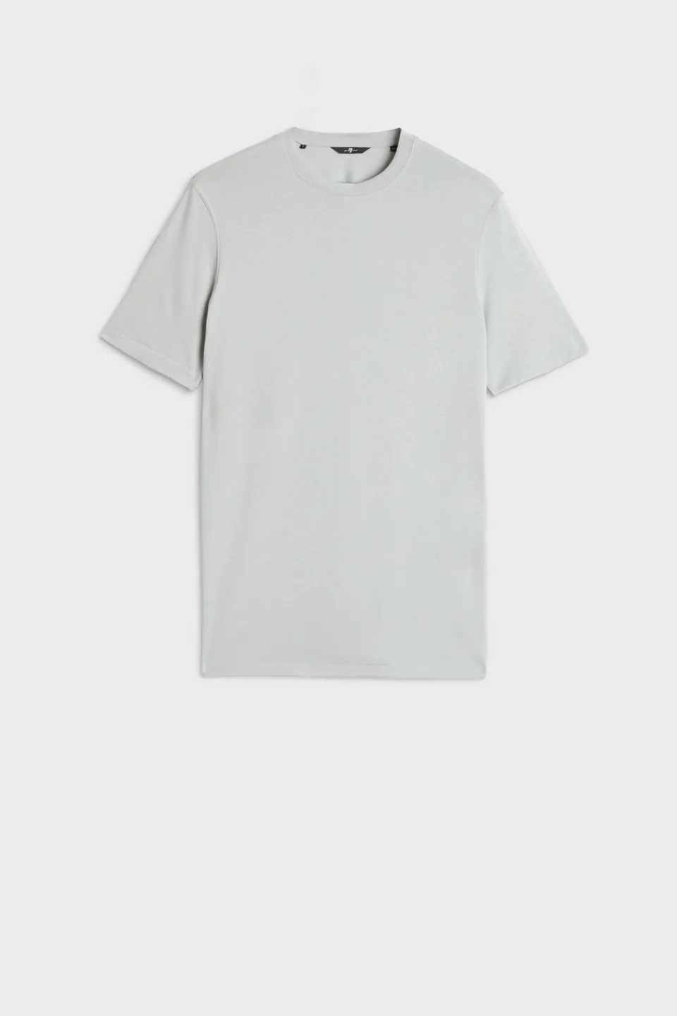 7-for-all-mankind-crewneck-tee-herren-lyocell-dusty-blue image 1