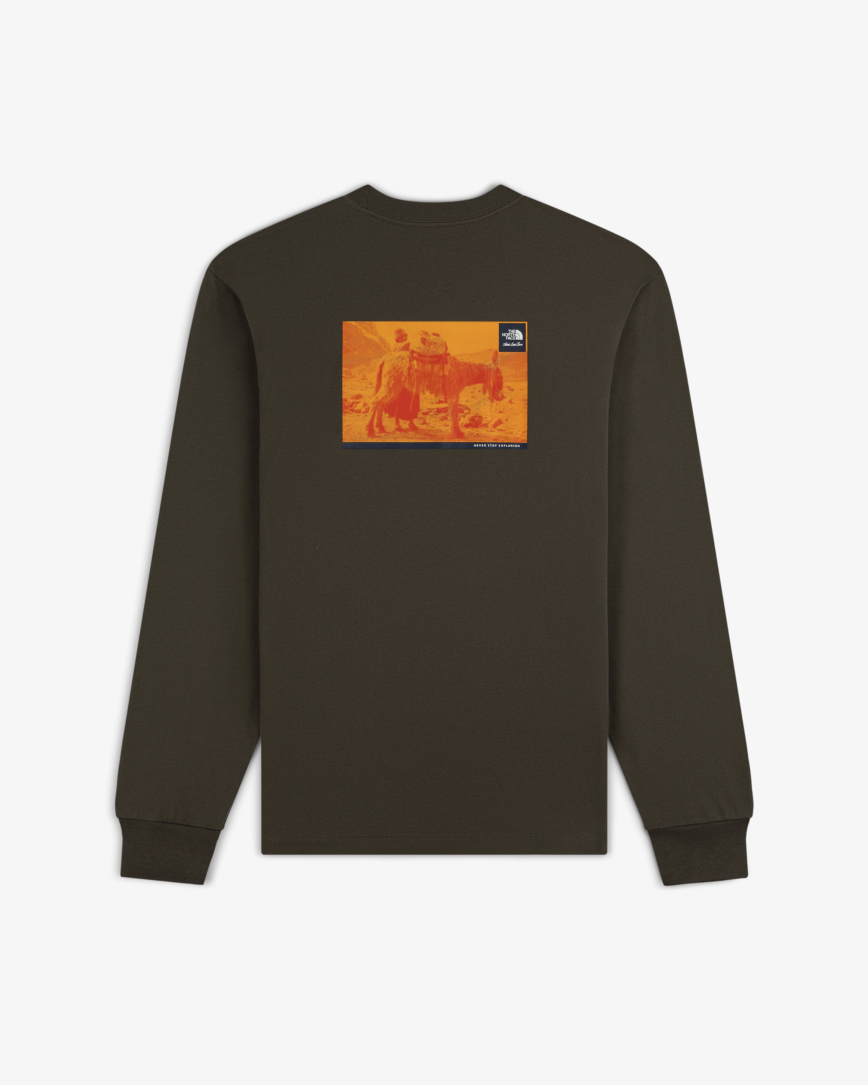aim-leon-dore-x-the-north-face-explorer-longsleeve-olive image 2