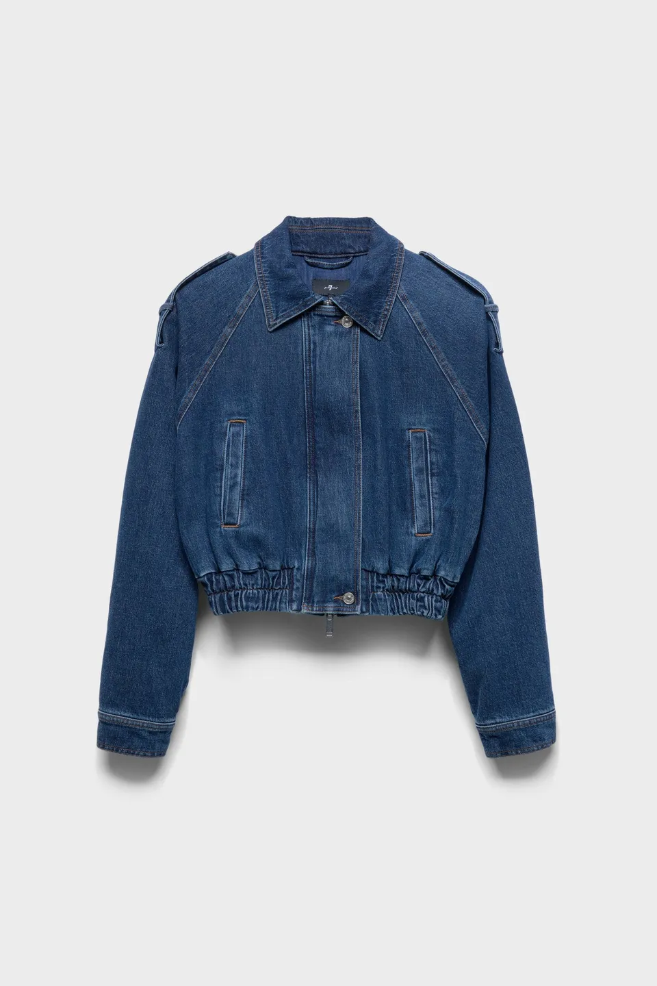 7-for-all-mankind-aviator-jacket-denim-radar-damen-denim-bomberjacke image 1