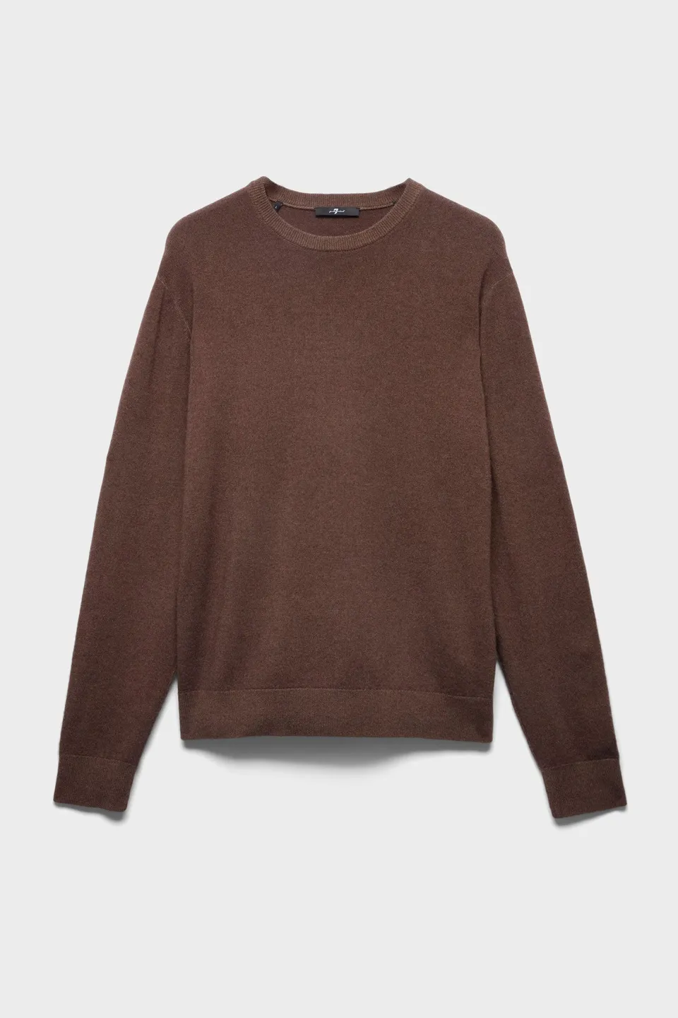7-for-all-mankind-crewneck-woll-pullover-espresso-herren image 1