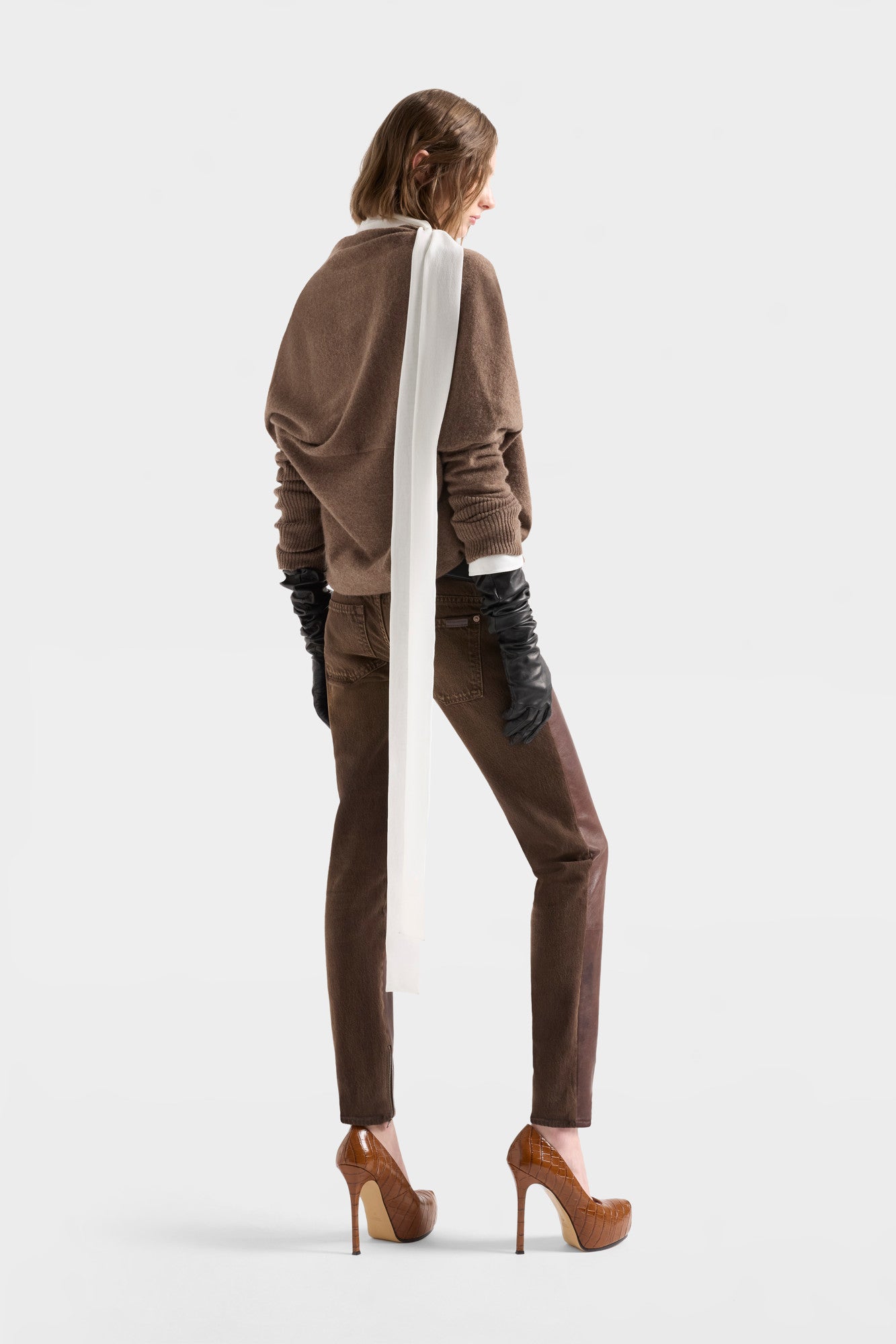 7-for-all-mankind-wrap-v-neck-sweater-damen-pullover-wool-seashell image 5