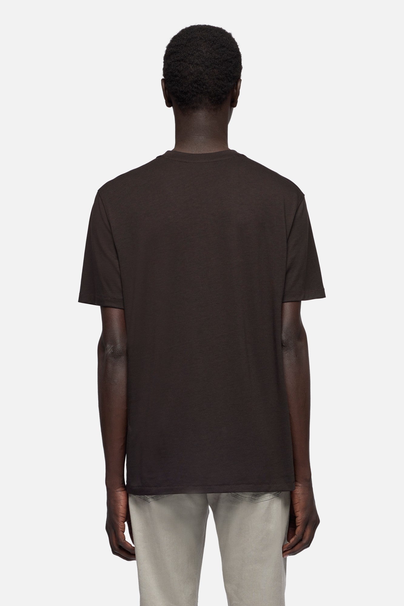 7-for-all-mankind-crewneck-tee-herren-t-shirt-lyocell-espresso image 5