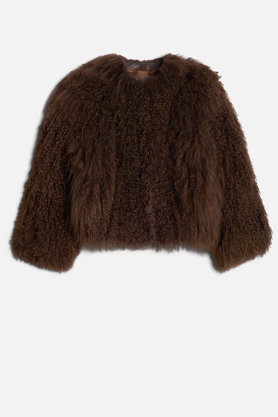 7-for-all-mankind-shearling-fur-jacket-damen-mantel-braun image 1