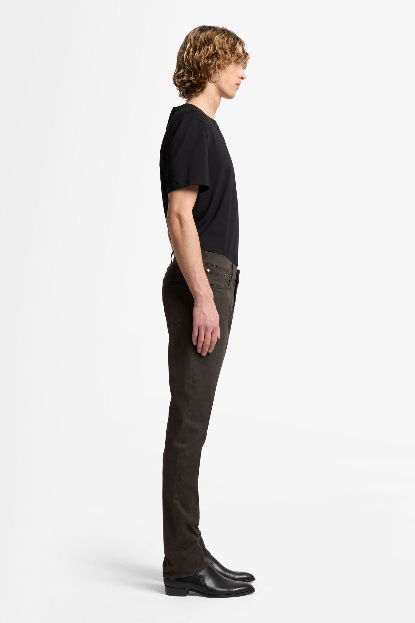 7-for-all-mankind-slimmy-slim-twill-hose-dark-olive-herren image 6