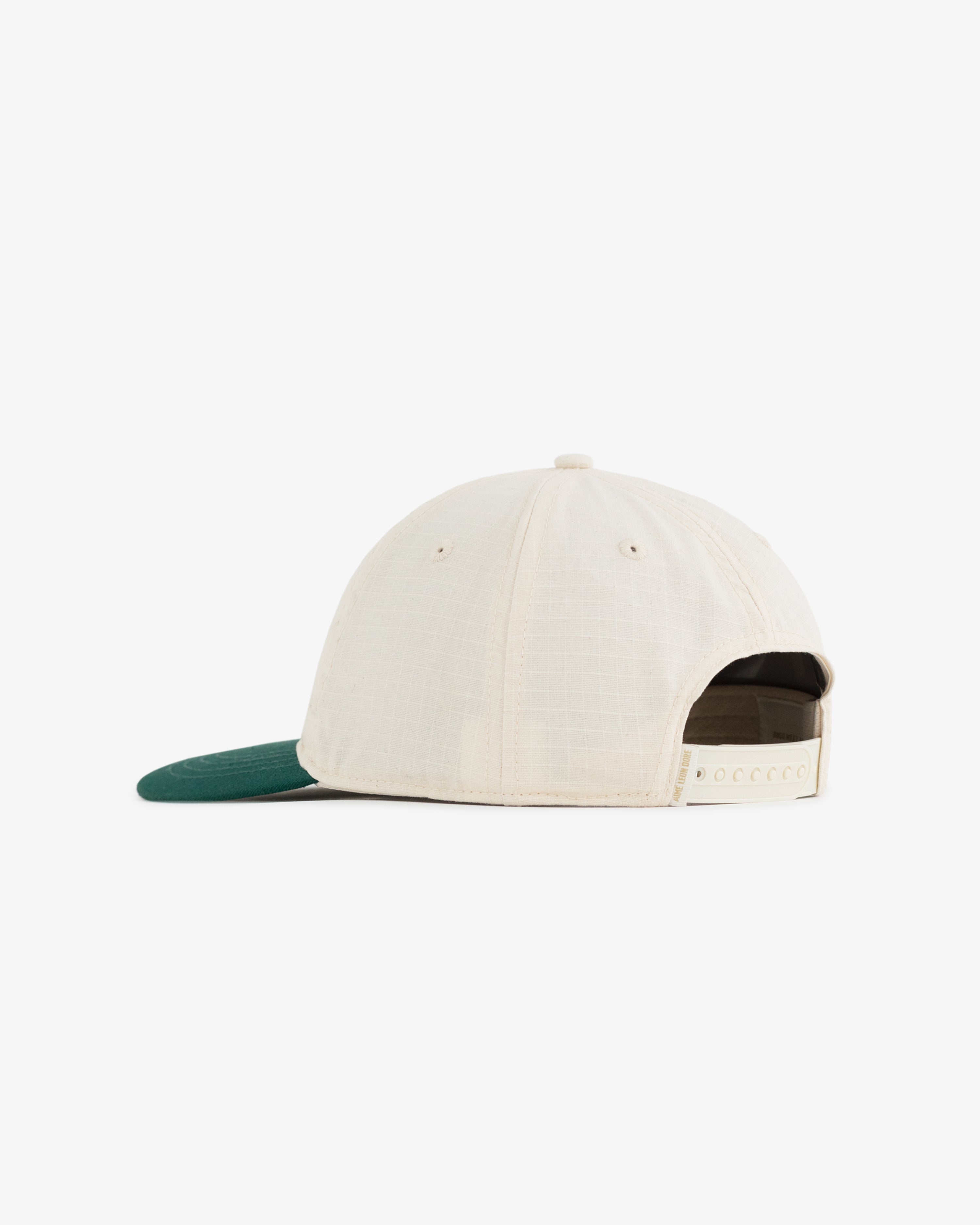 aim-leon-dore-unisphere-hat-cap-cream-gr-n image 3