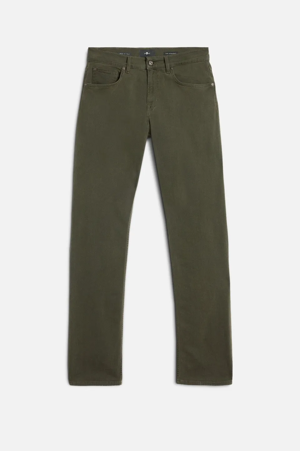 7-for-all-mankind-left-hand-the-straight-jeans-dark-olive-herren image 1