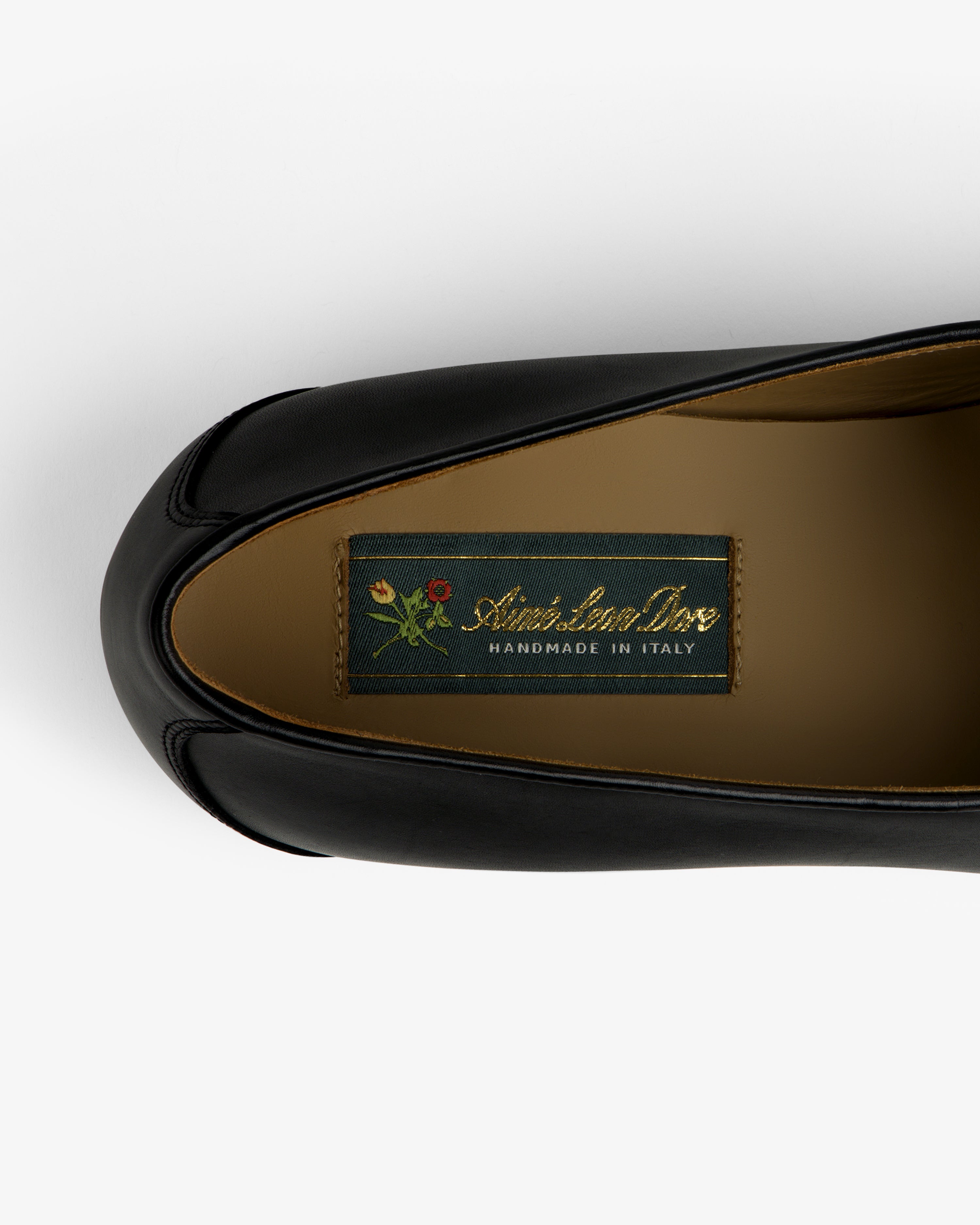 aim-leon-dore-crest-sal-ni-loafer-schwarz-glattleder image 8