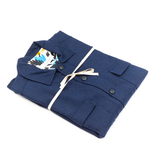 alessandro-lamura-giacca-camicia-herren-overshirt-blau-wolle-mix image 1