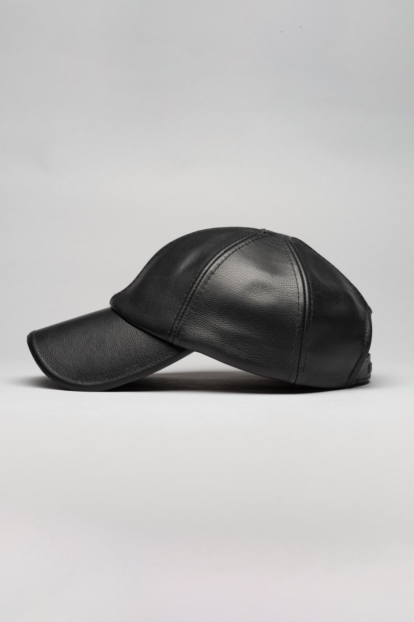 032c-leather-cap-6-panel-baseballkappe-kalbsleder image 3