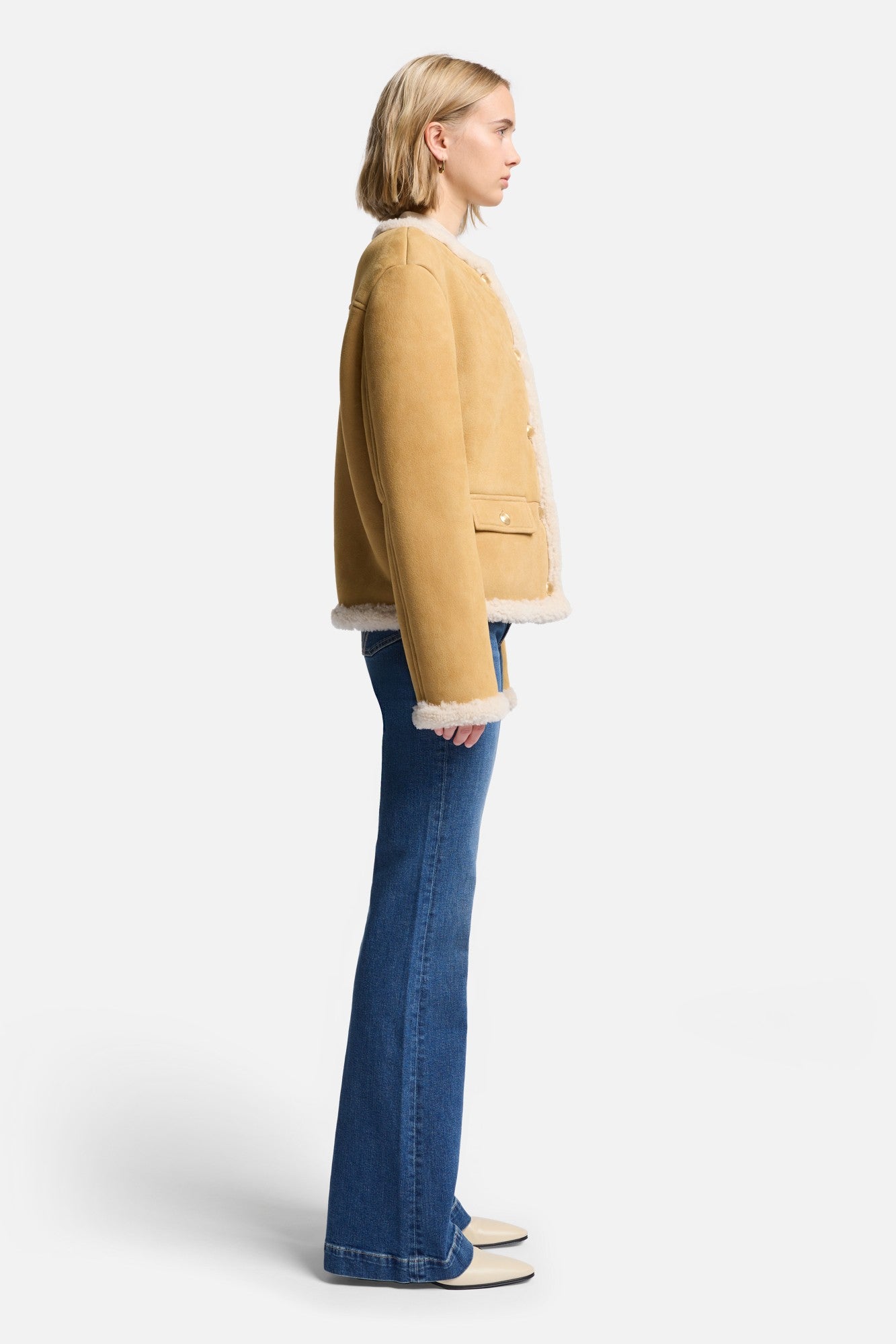 7-for-all-mankind-cropped-shearling-jacke-porcini image 5
