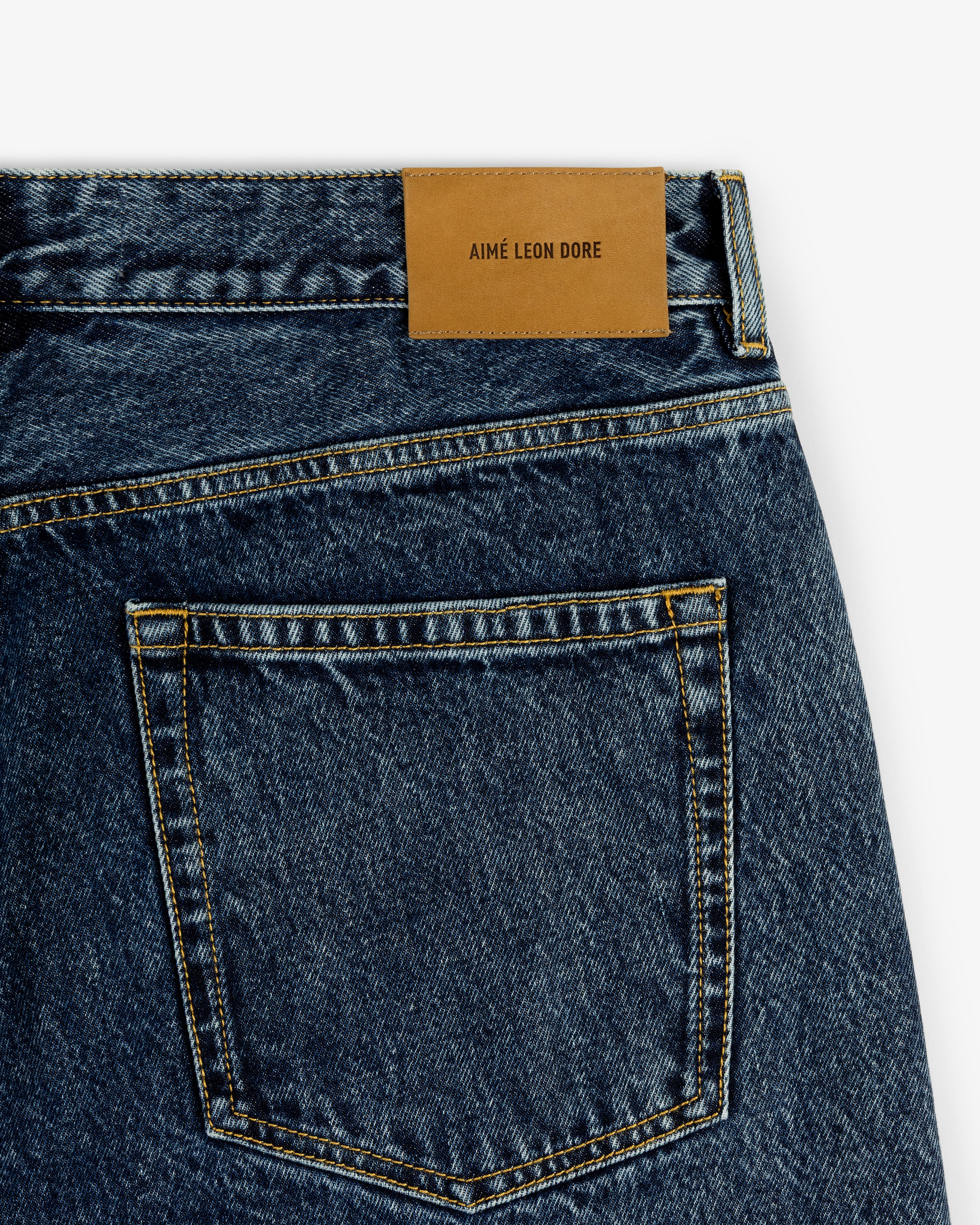 aim-leon-dore-ald-straight-fit-denim-herren-jeans-mid-wash image 7