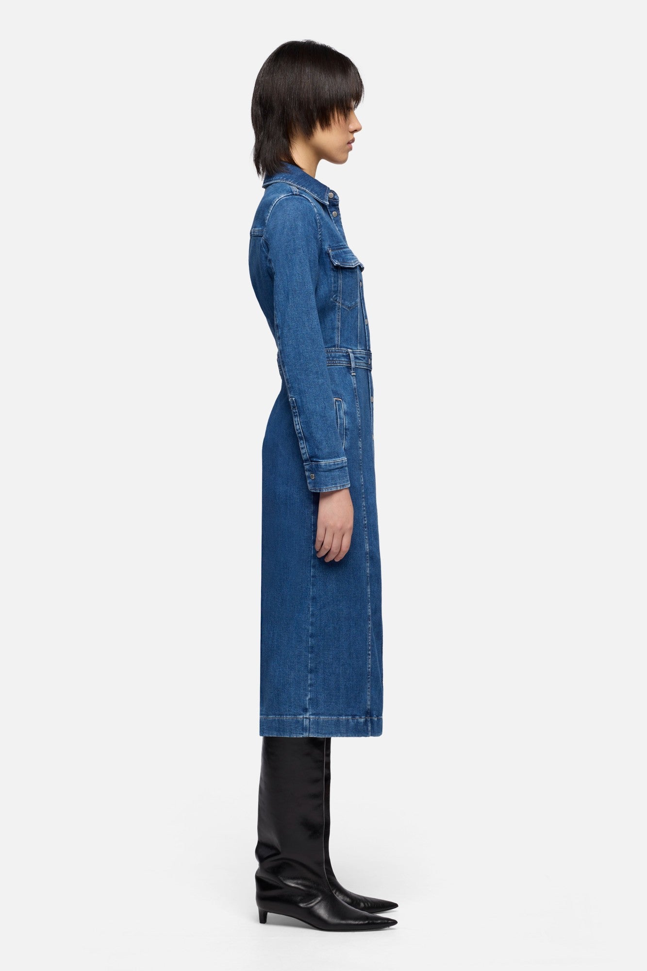 7-for-all-mankind-left-hand-luxe-kleid-missy-damen image 6