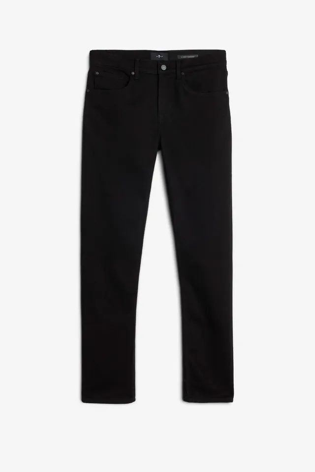 7-for-all-mankind-slimmy-tapered-luxe-performance-rinse-black-jeans-herren image 1