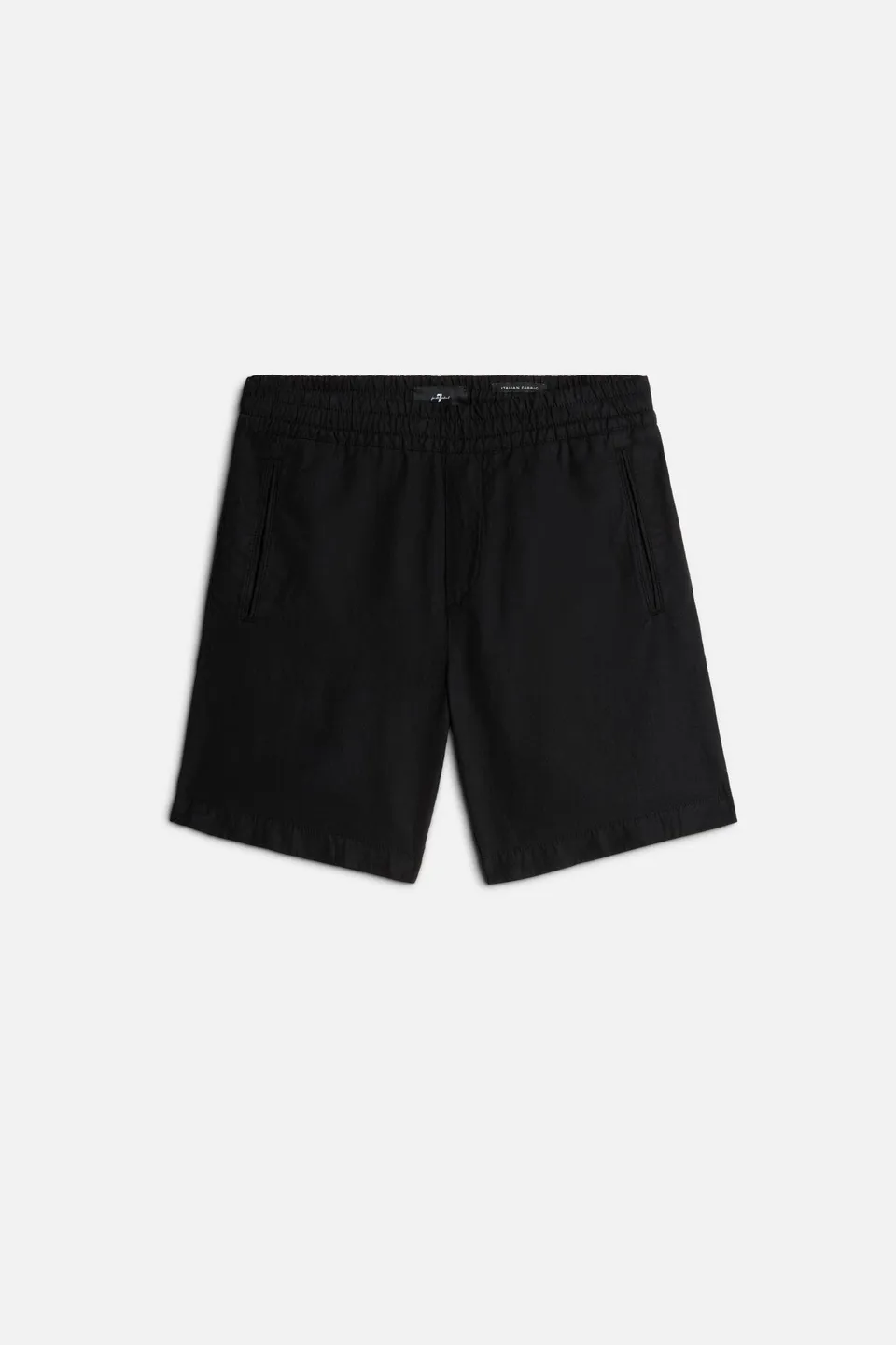 7-for-all-mankind-linen-blend-jogger-shorts-schwarz image 1