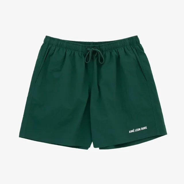 aim-leon-dore-logo-swim-short-gr-n image 1