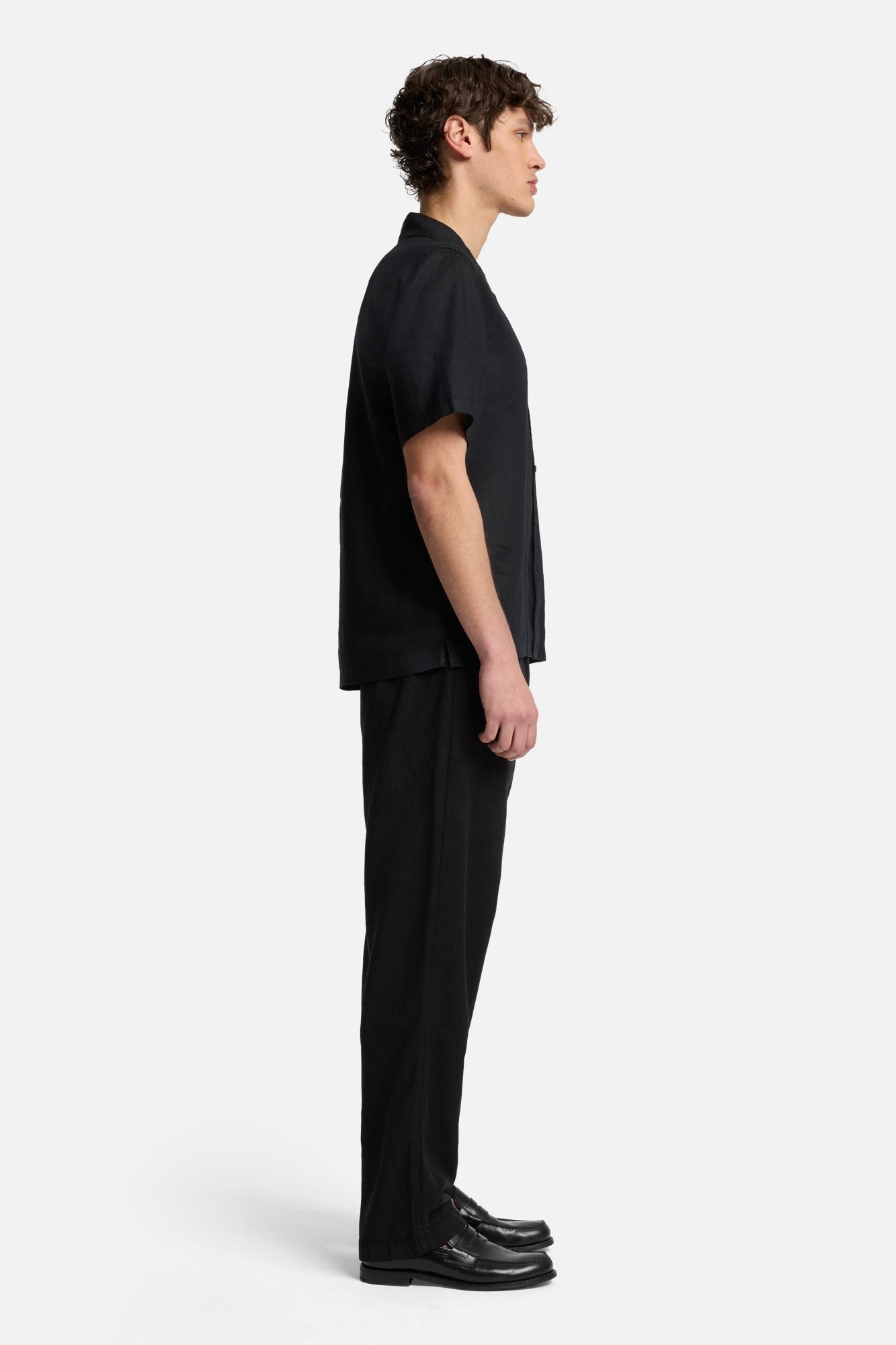 7-for-all-mankind-linen-camp-shirt-herren-hemd-in-black image 6