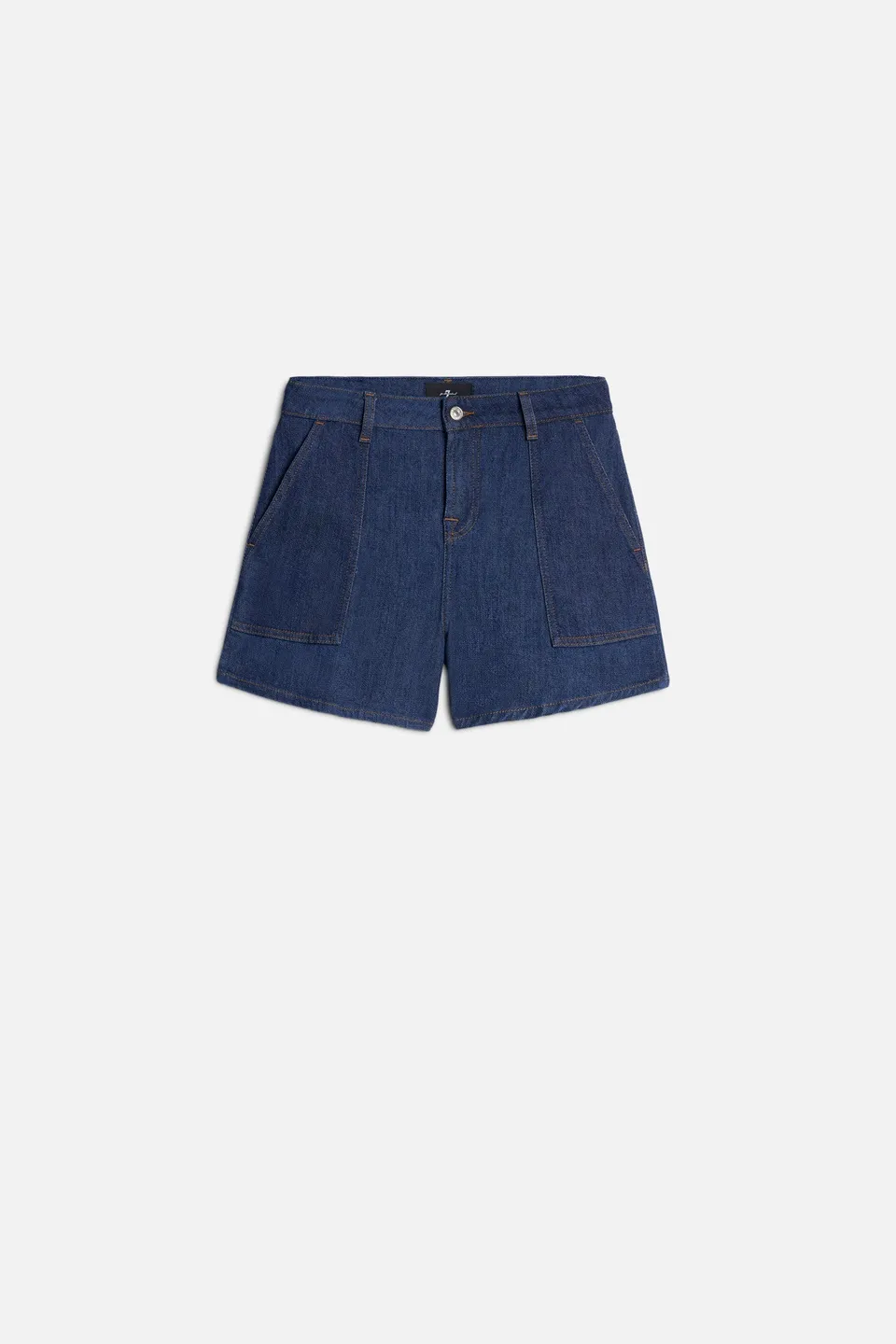 7-for-all-mankind-utility-kori-short-damen-denim-shorts-in-weightless-halona image 1