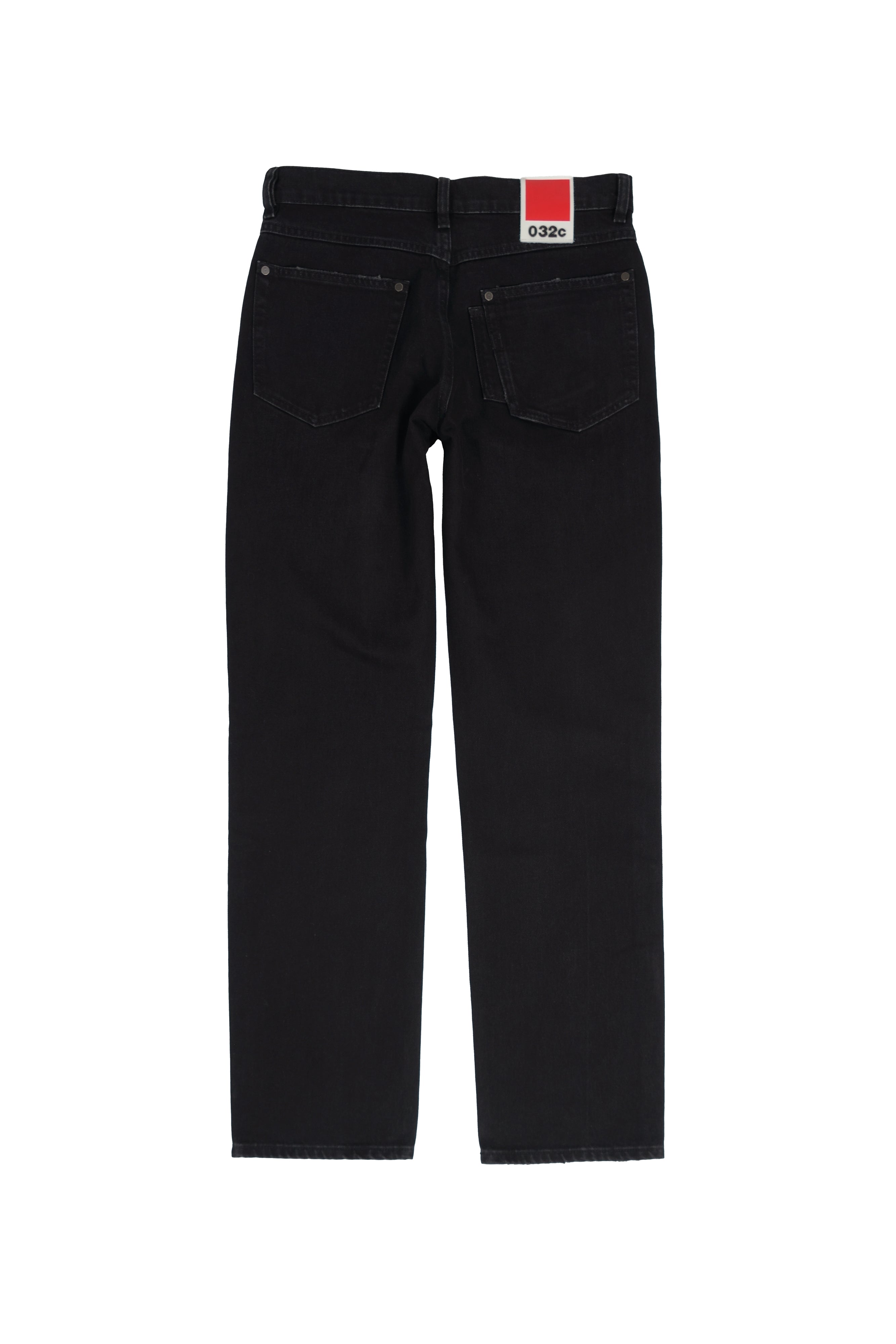 032c-straight-leg-jean-black-wash-5-pocket-denim image 2
