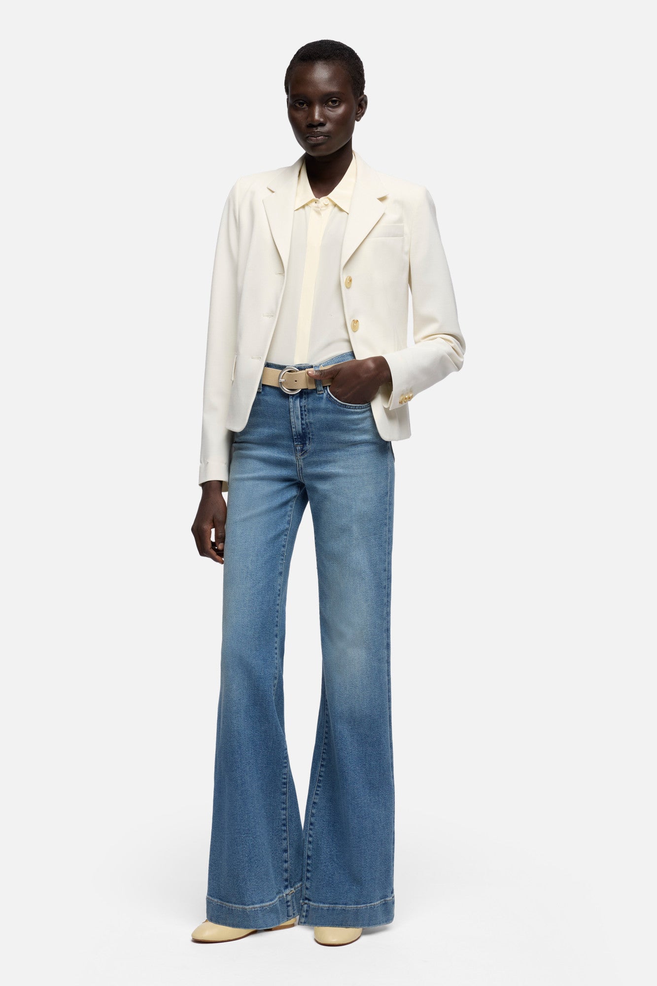 7-for-all-mankind-modern-dojo-flare-jeans-luxe-vintage-aquashade-damen image 2