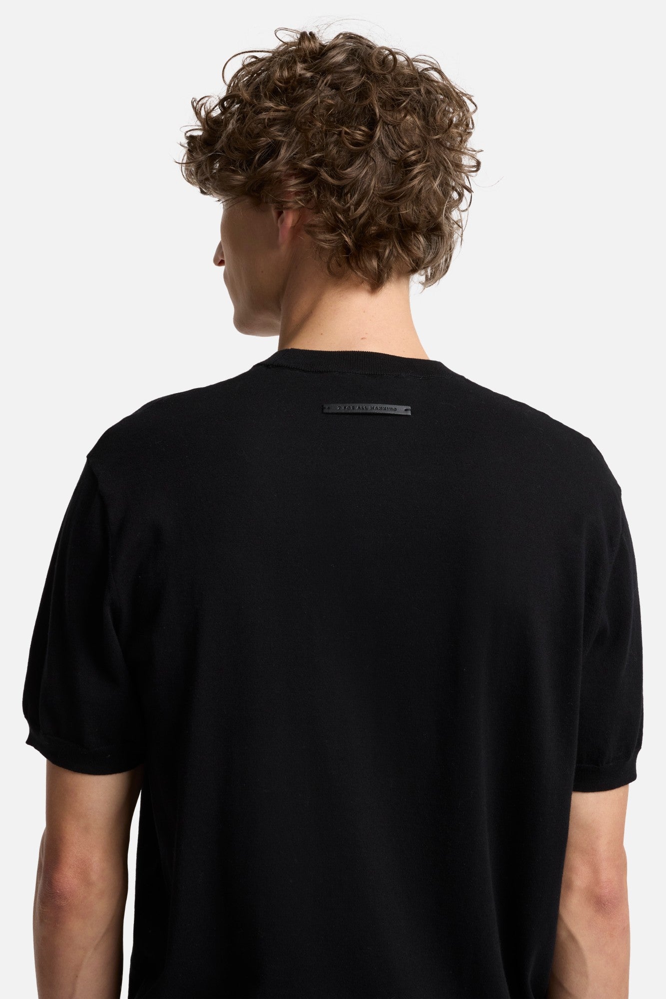 7-for-all-mankind-classic-cotton-kurzarm-pullover-schwarz-herren image 4
