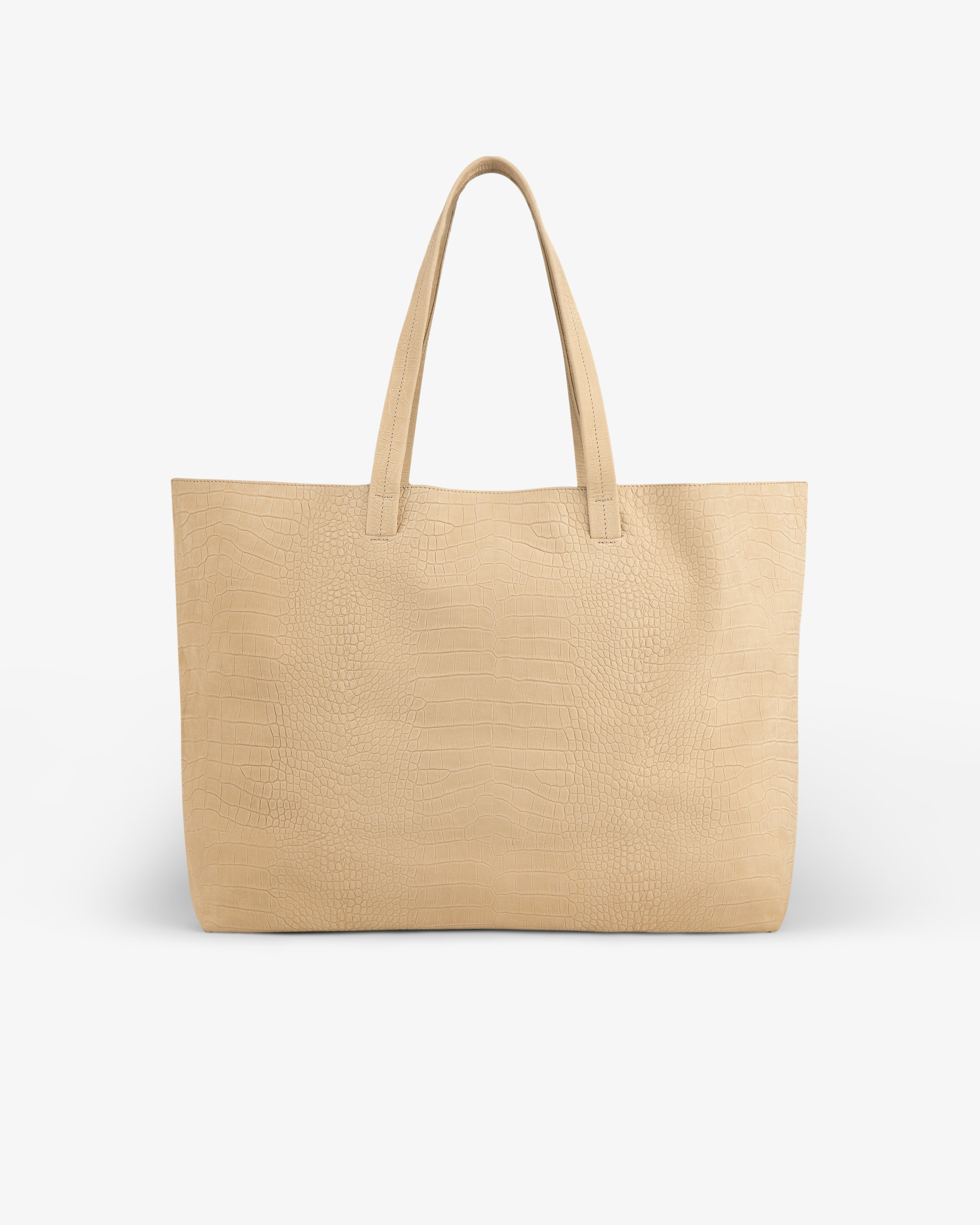 aim-leon-dore-croc-embossed-nubuck-tote-bag-tan-leder-tote-aus-italienischem-nub image 3