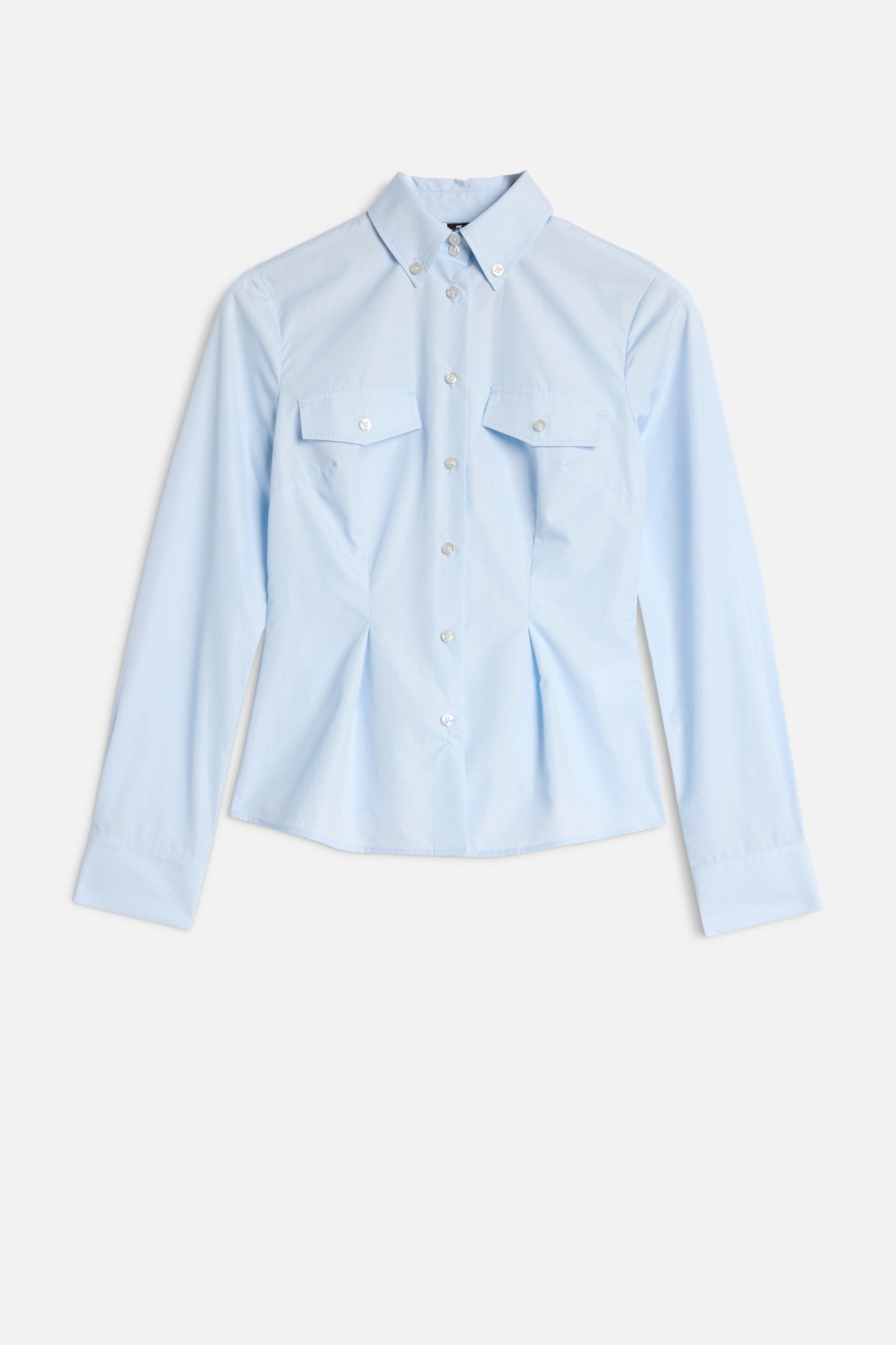 7-for-all-mankind-slant-military-shirt-poplin-light-blue-bluse image 1