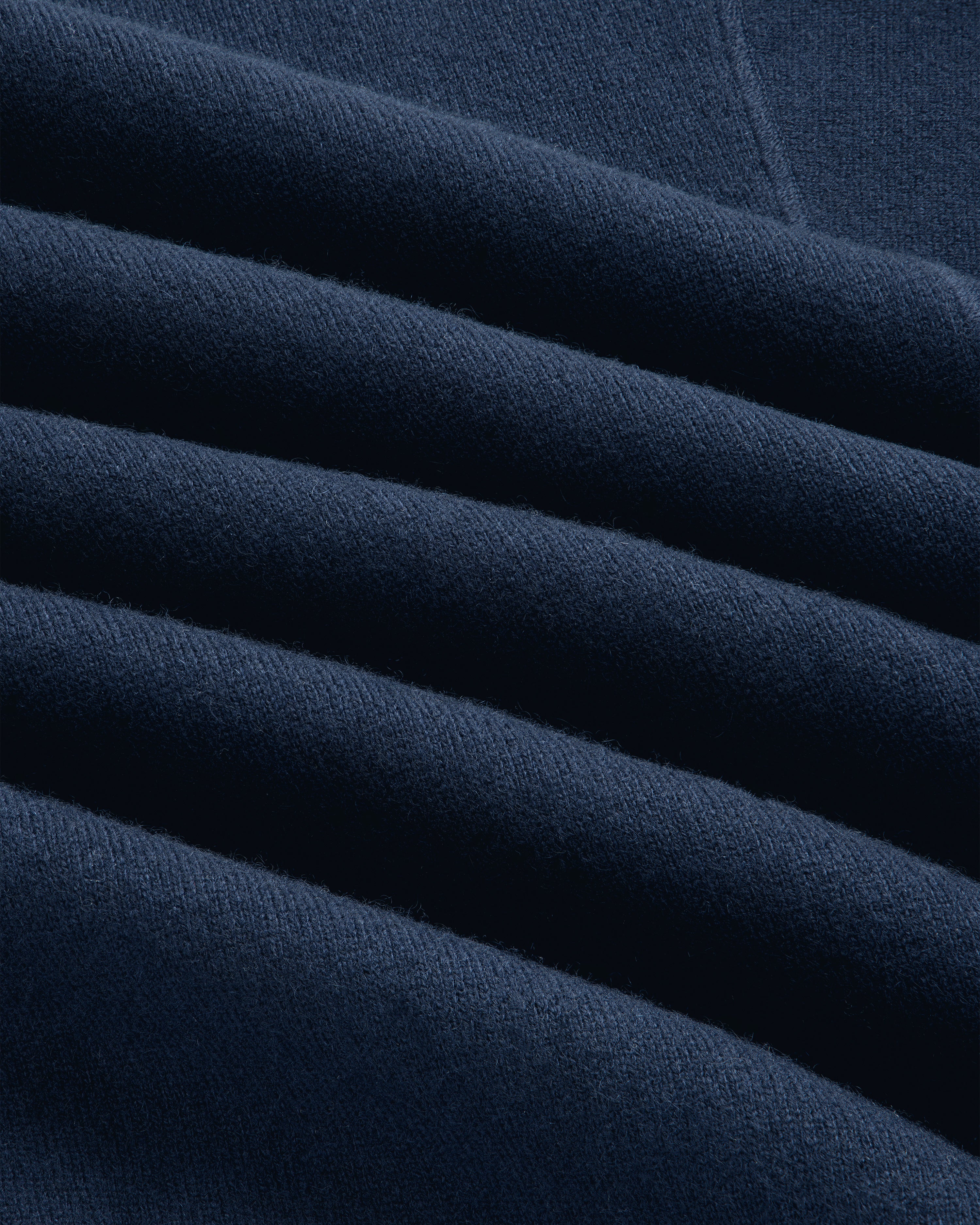 aim-leon-dore-quarter-zip-pavilion-cashmere-pullover-navy image 6