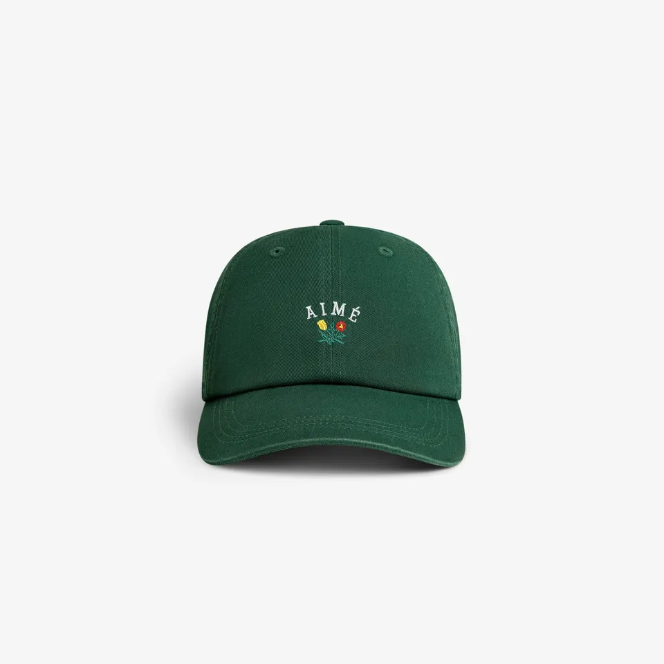 aim-leon-dore-crest-logo-hat-cap-gr-n-unisex image 1