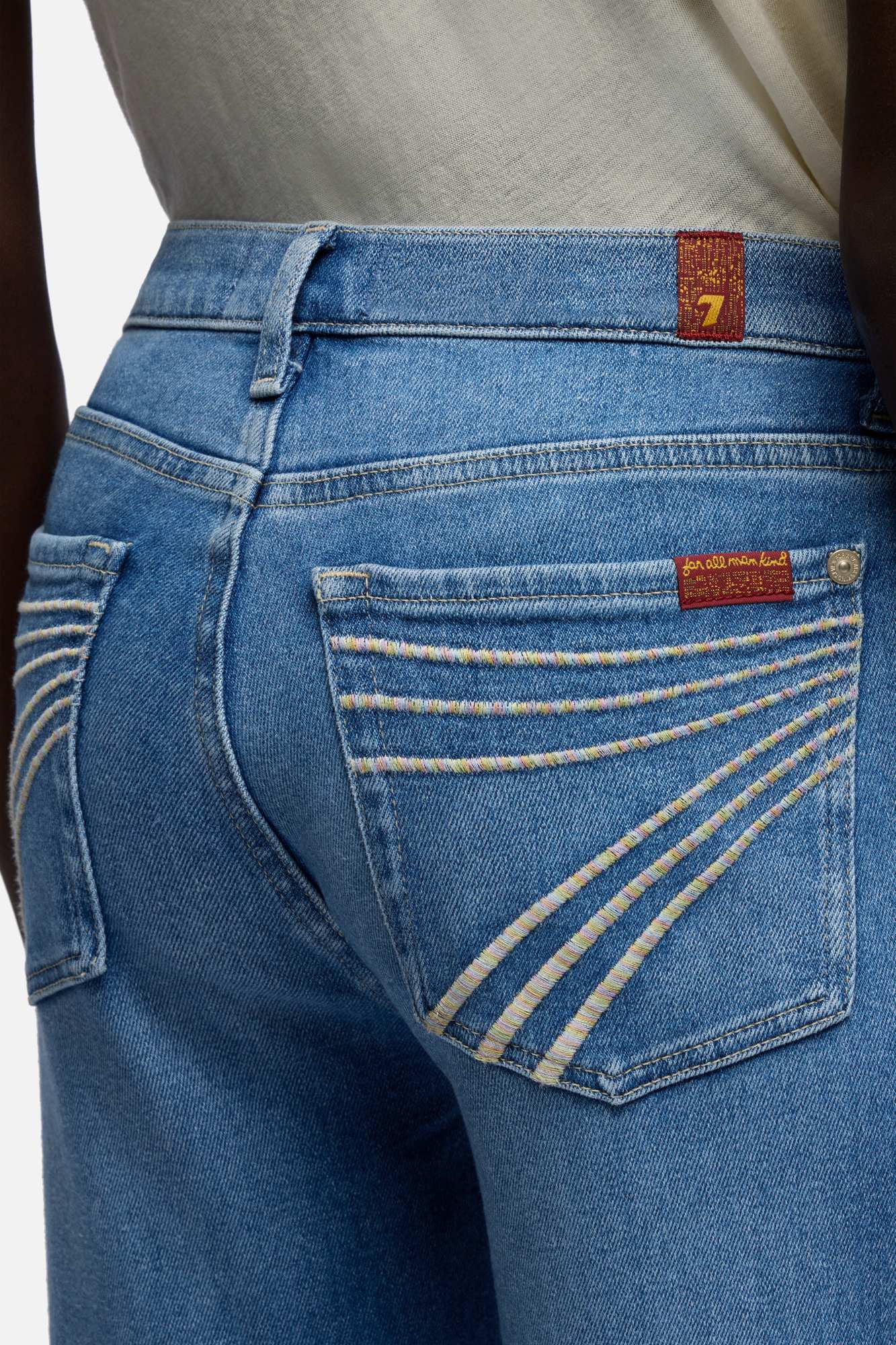 7-for-all-mankind-dojo-flare-jeans-bluehaven-damen image 4